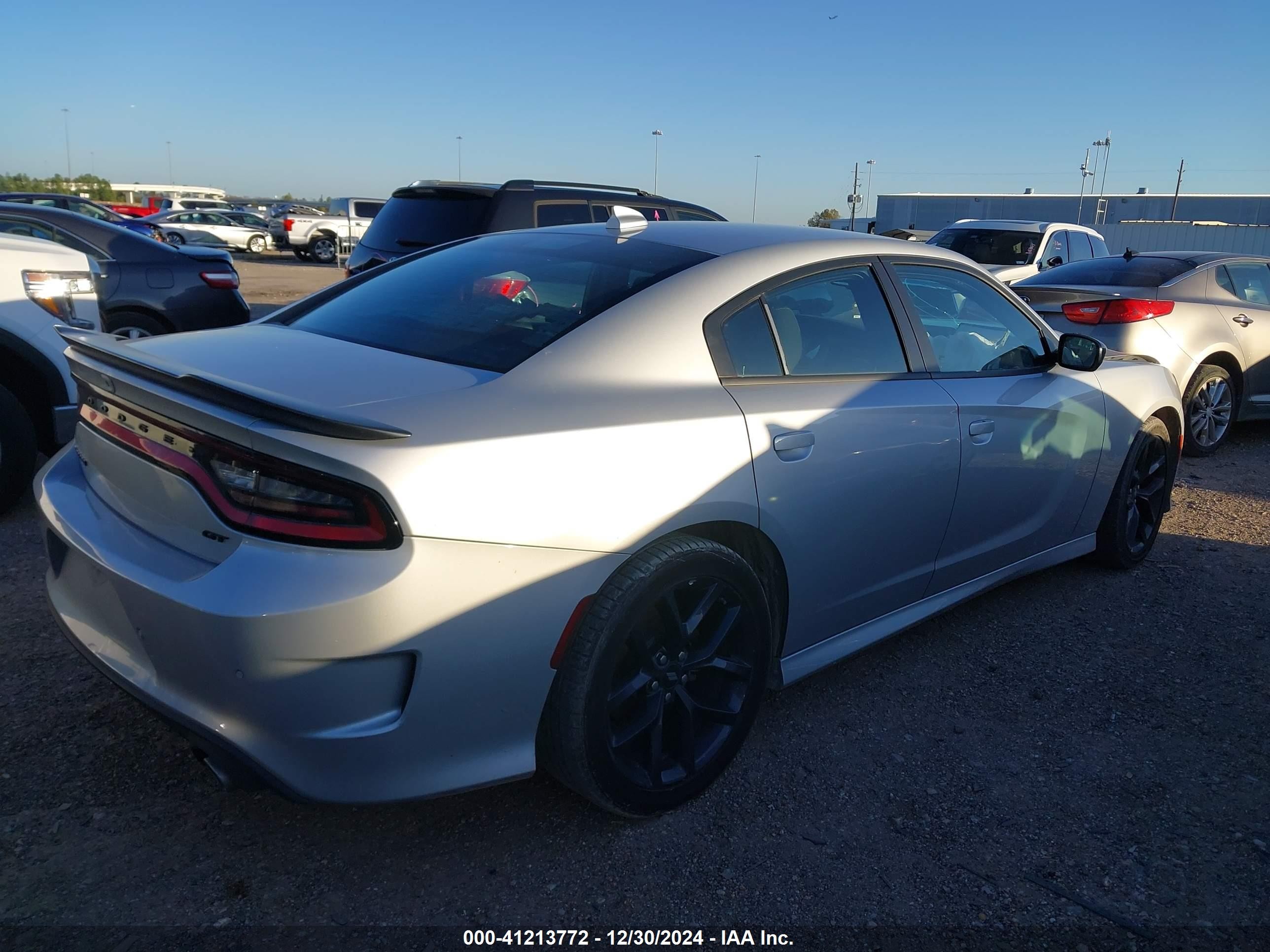 2023 Dodge Charger Gt Silver vin: 2C3CDXHGXPH588222