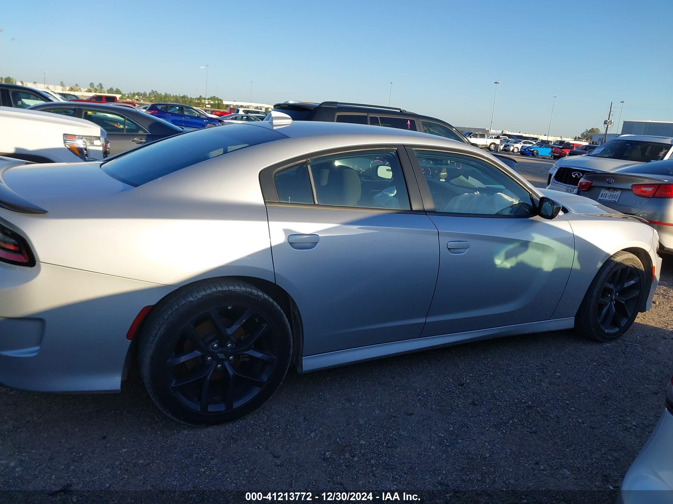 2023 Dodge Charger Gt Silver vin: 2C3CDXHGXPH588222