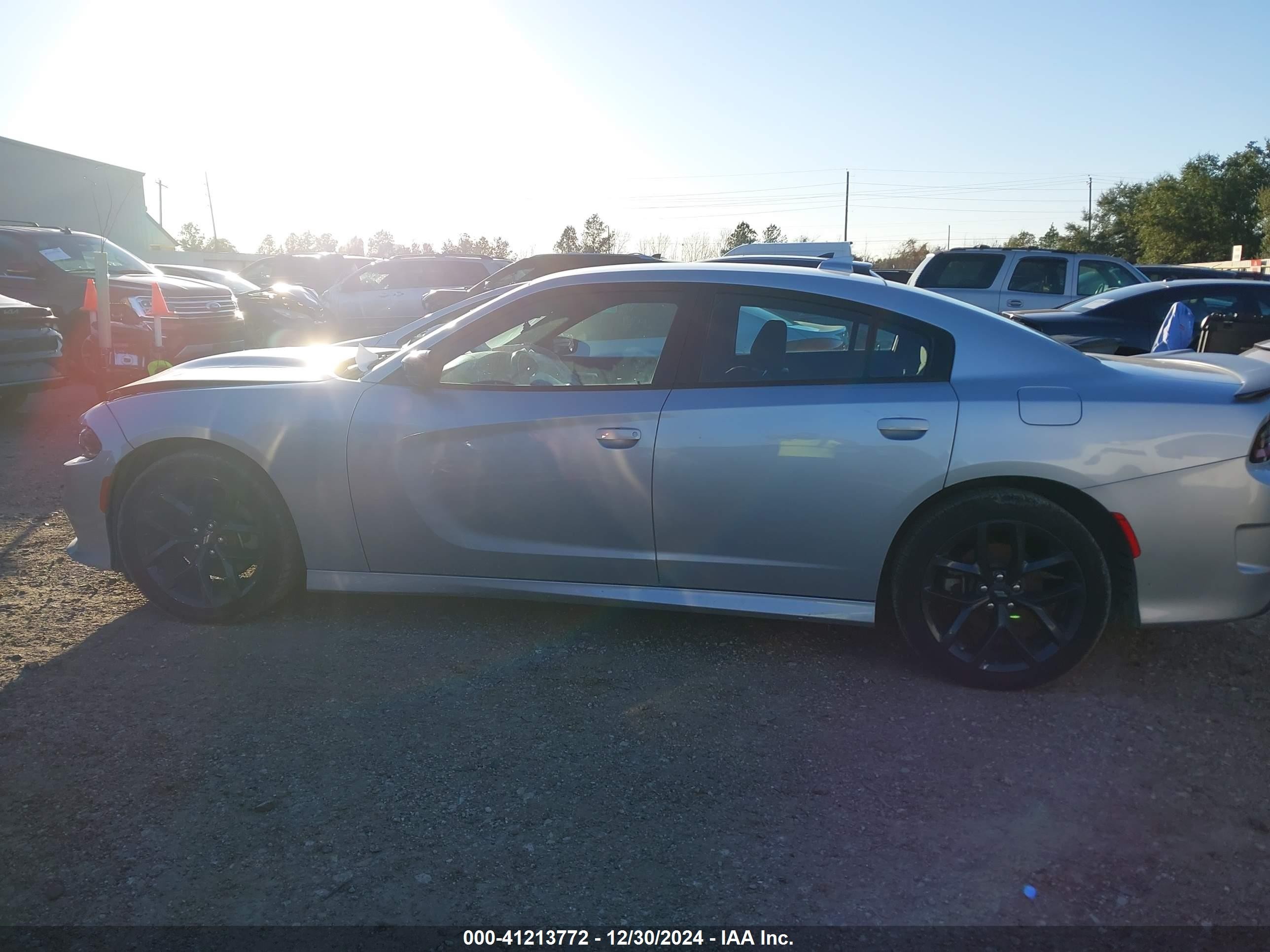 2023 Dodge Charger Gt Silver vin: 2C3CDXHGXPH588222