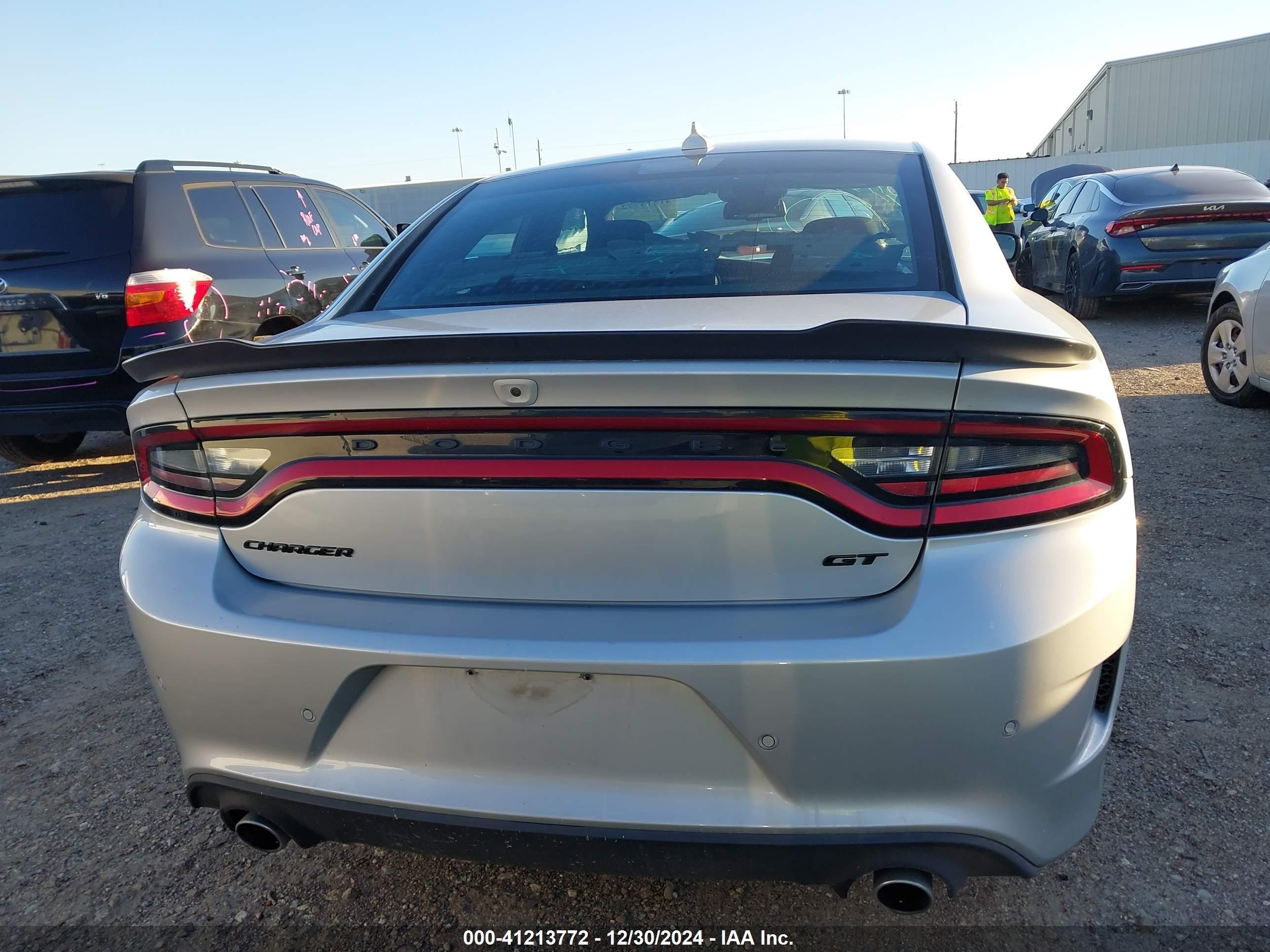 2023 Dodge Charger Gt Silver vin: 2C3CDXHGXPH588222