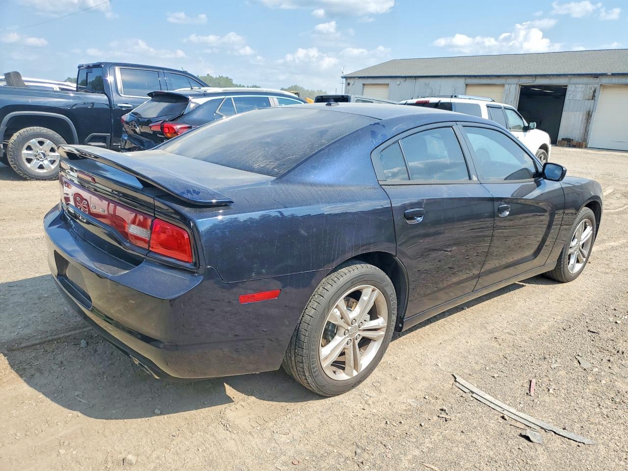 2012 Dodge Charger Sxt Blue vin: 2C3CDXJG0CH184012