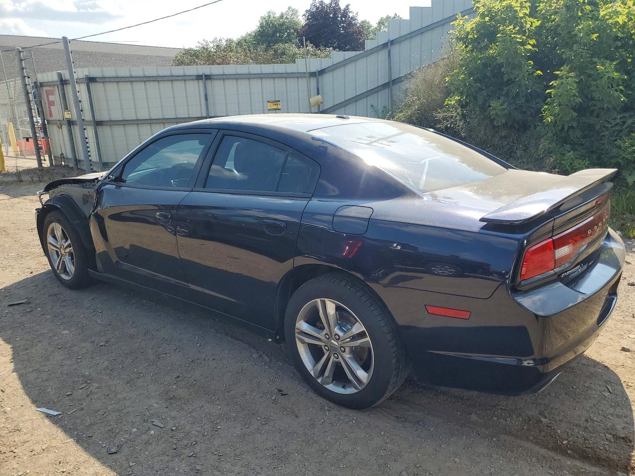 2012 Dodge Charger Sxt Blue vin: 2C3CDXJG0CH184012