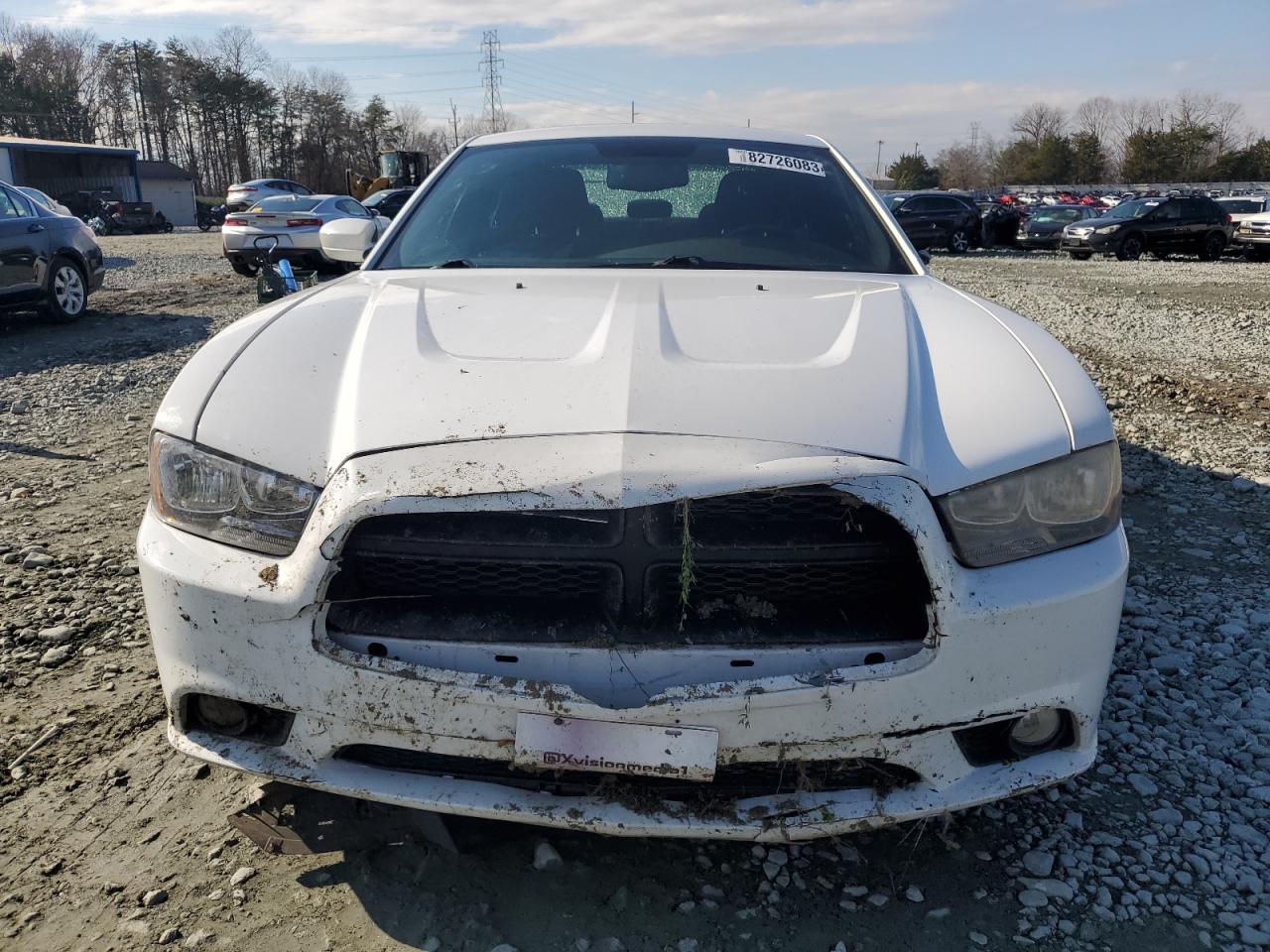 2013 Dodge Charger Sxt White vin: 2C3CDXJG0DH539035