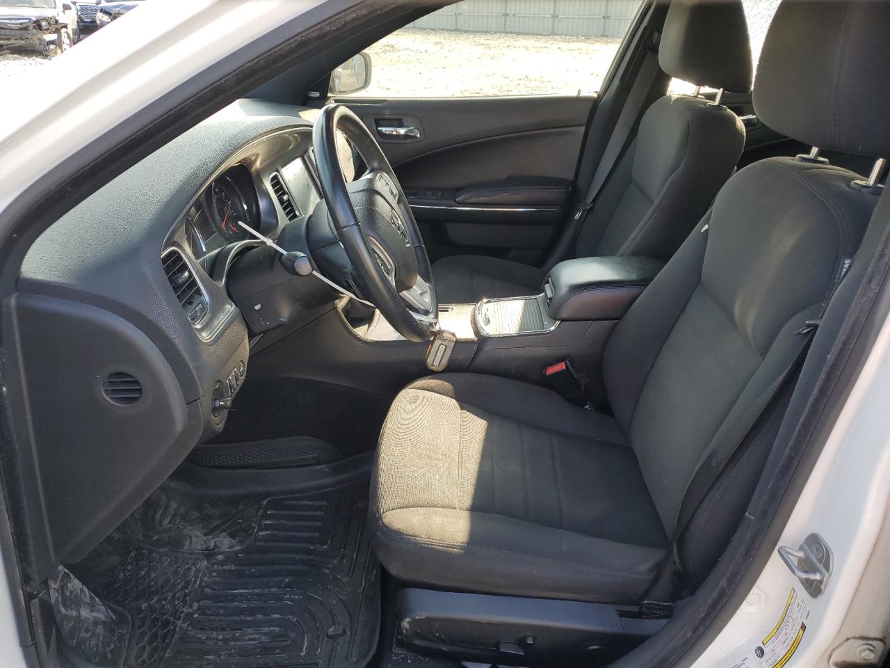 2013 Dodge Charger Sxt White vin: 2C3CDXJG0DH539035