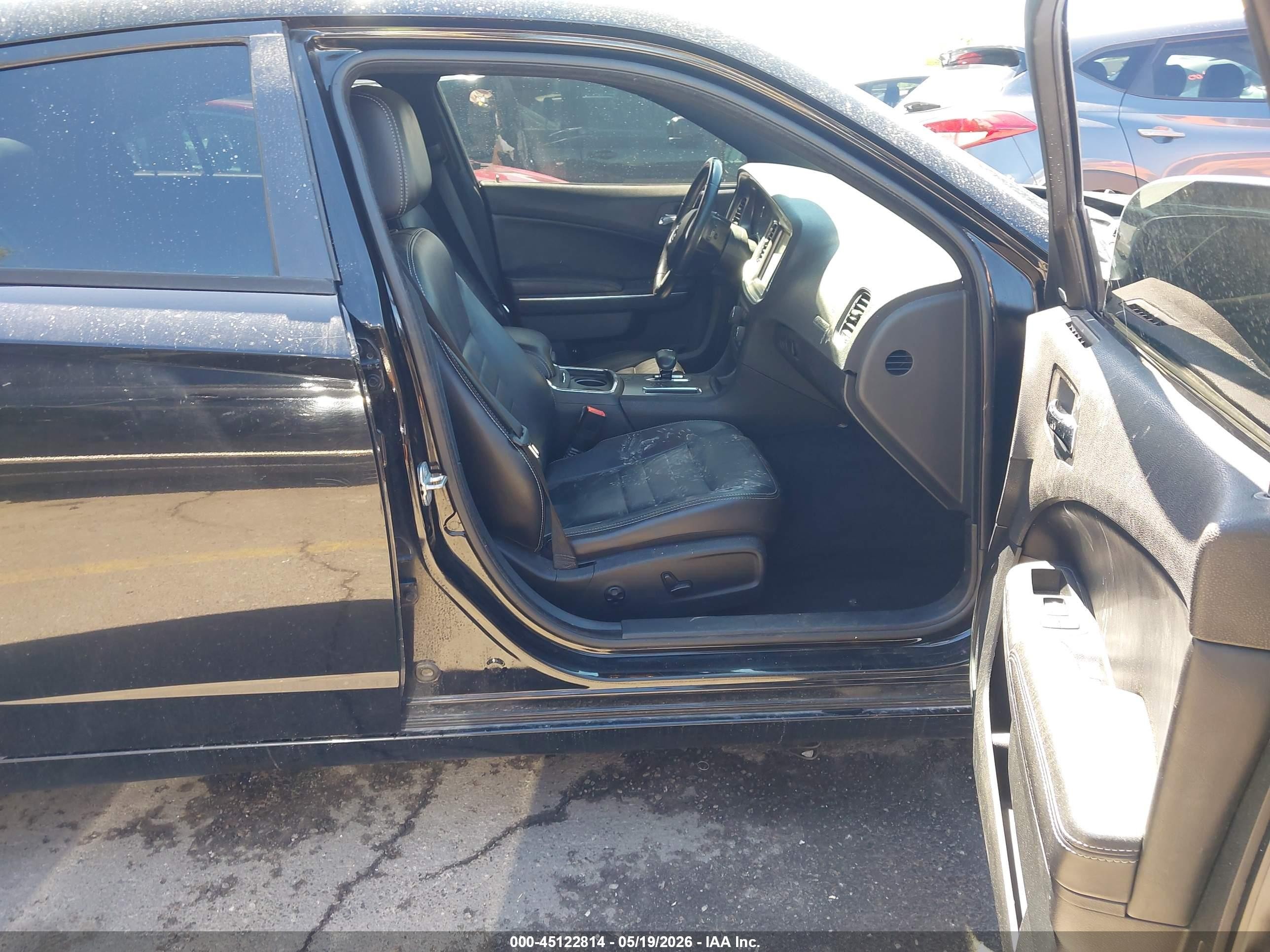 2013 Dodge Charger Sxt Plus Black vin: 2C3CDXJG0DH595007