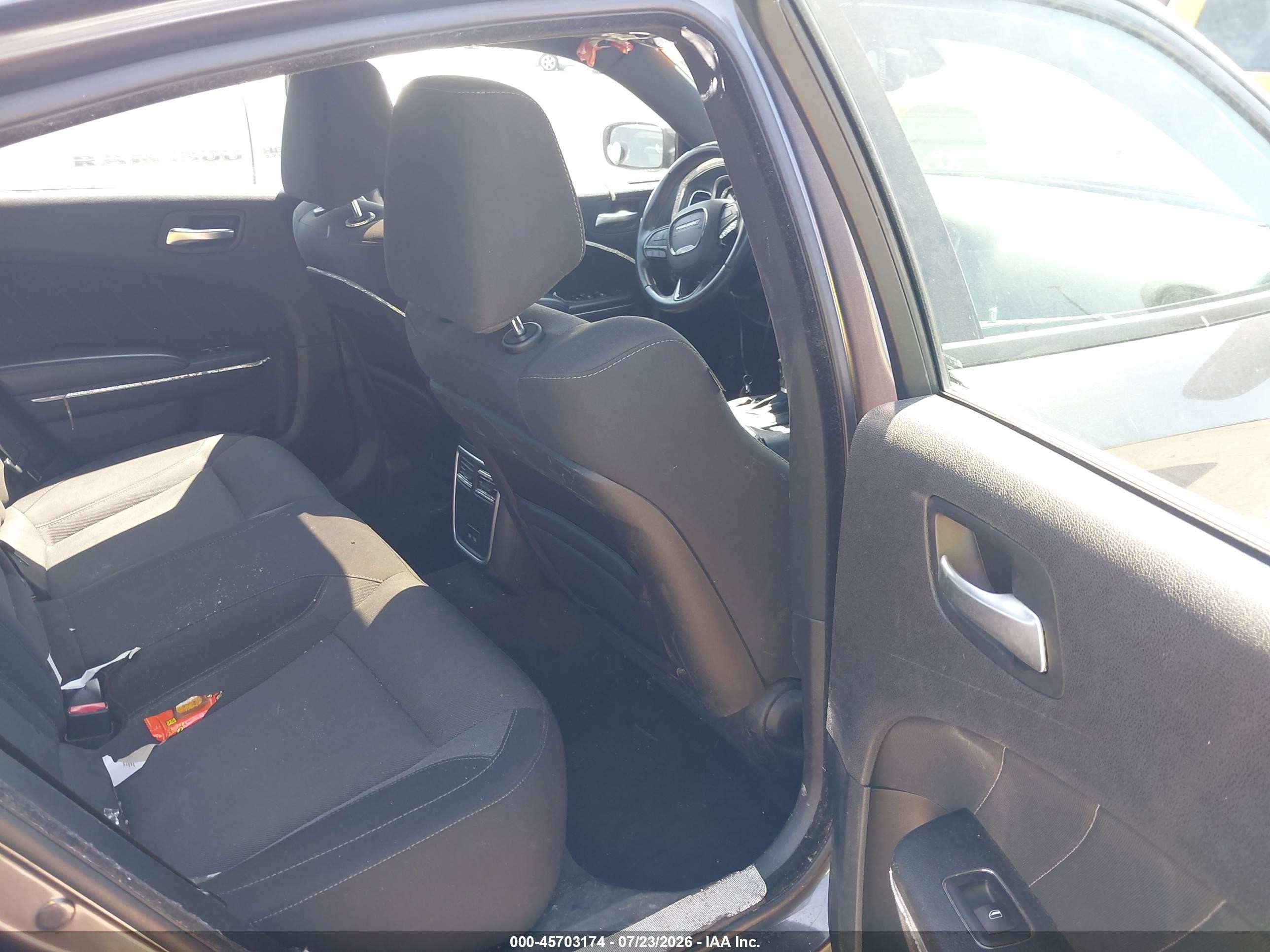 2015 Dodge Charger Sxt Gray vin: 2C3CDXJG0FH817712
