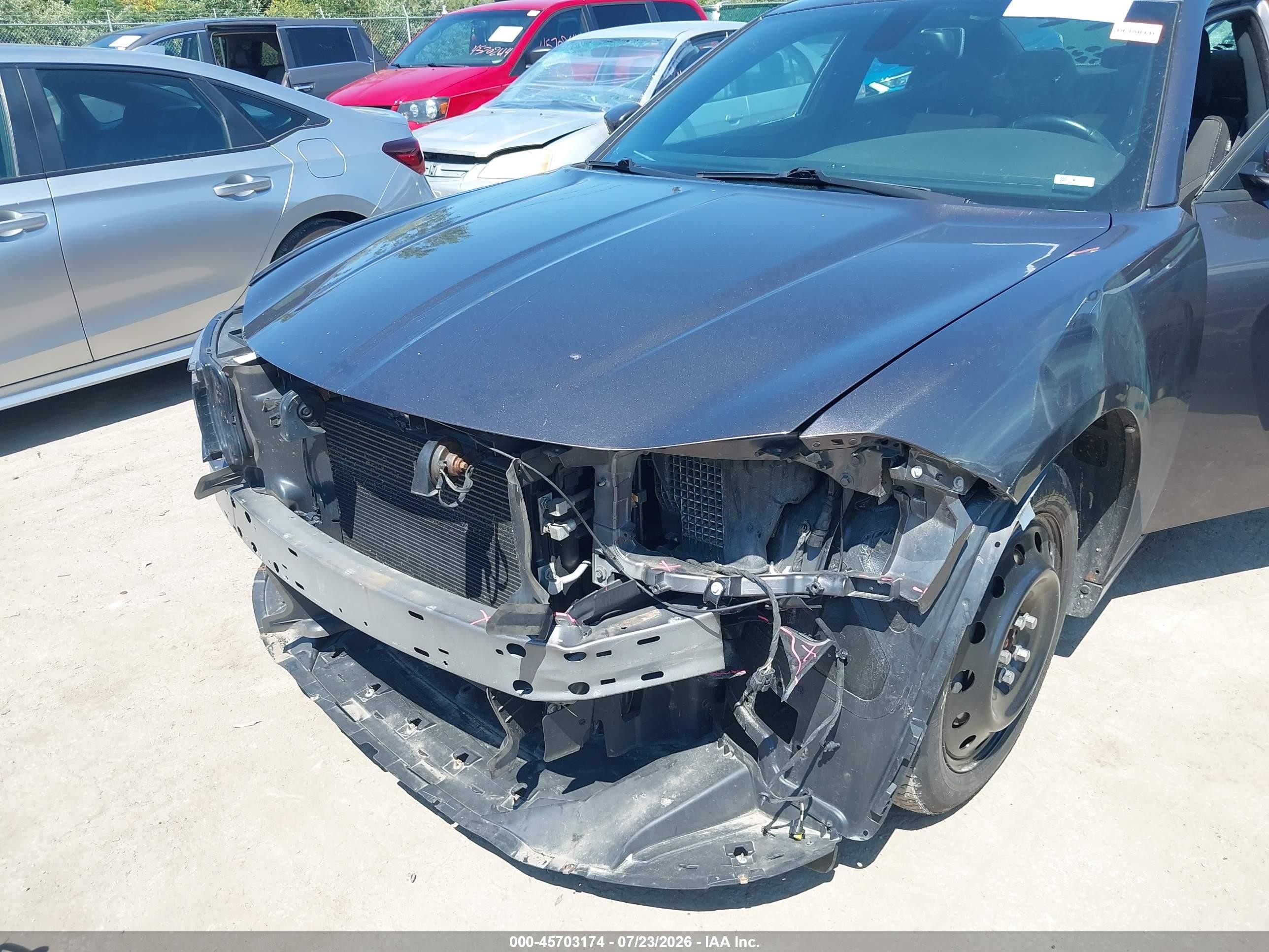 2015 Dodge Charger Sxt Gray vin: 2C3CDXJG0FH817712
