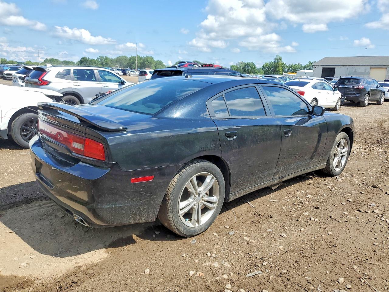 2012 Dodge Charger Sxt Black vin: 2C3CDXJG1CH132663