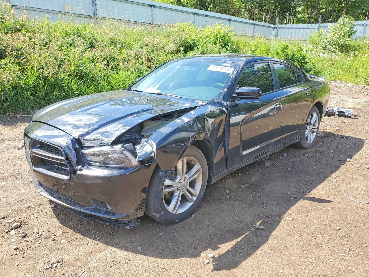 2012 Dodge Charger Sxt Black vin: 2C3CDXJG1CH132663