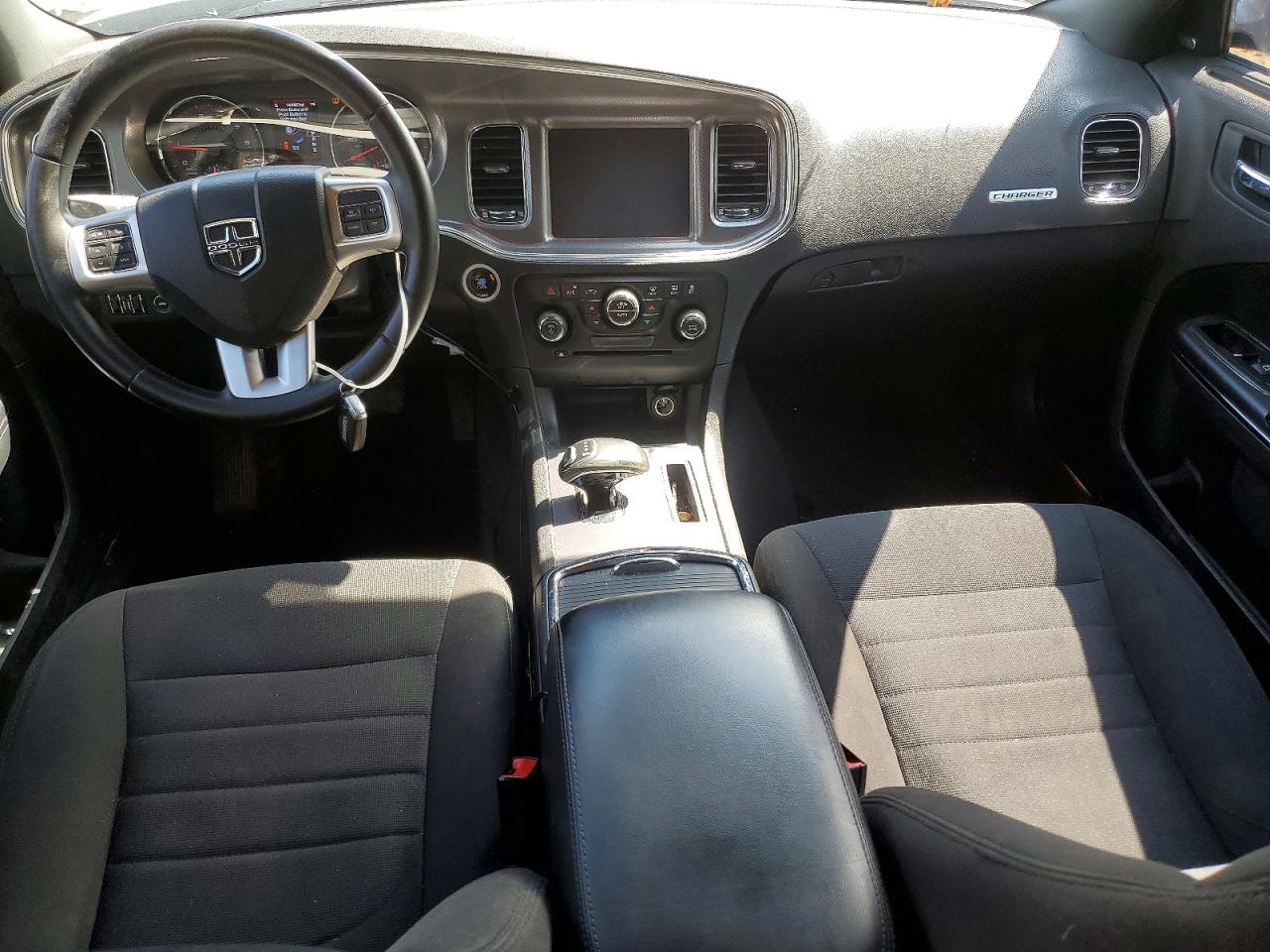 2012 Dodge Charger Sxt Black vin: 2C3CDXJG1CH132663