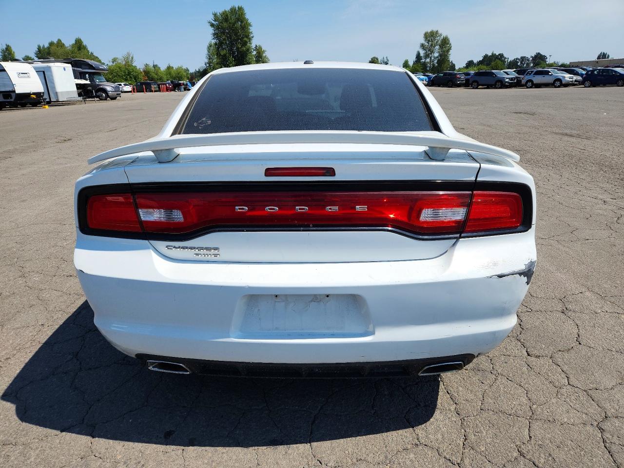 2012 Dodge Charger Sxt White vin: 2C3CDXJG1CH290758