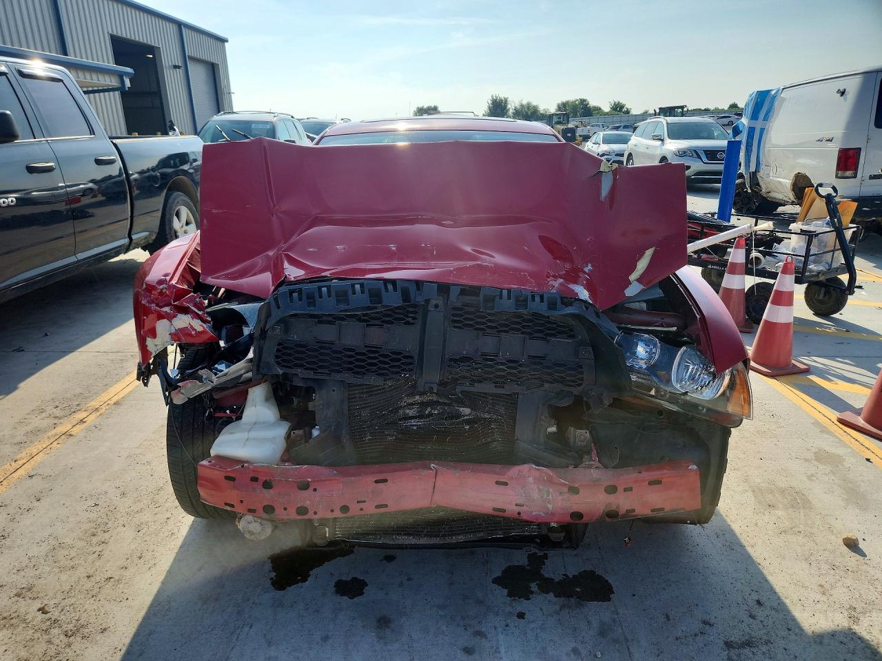 2013 Dodge Charger Sxt Red vin: 2C3CDXJG1DH545748