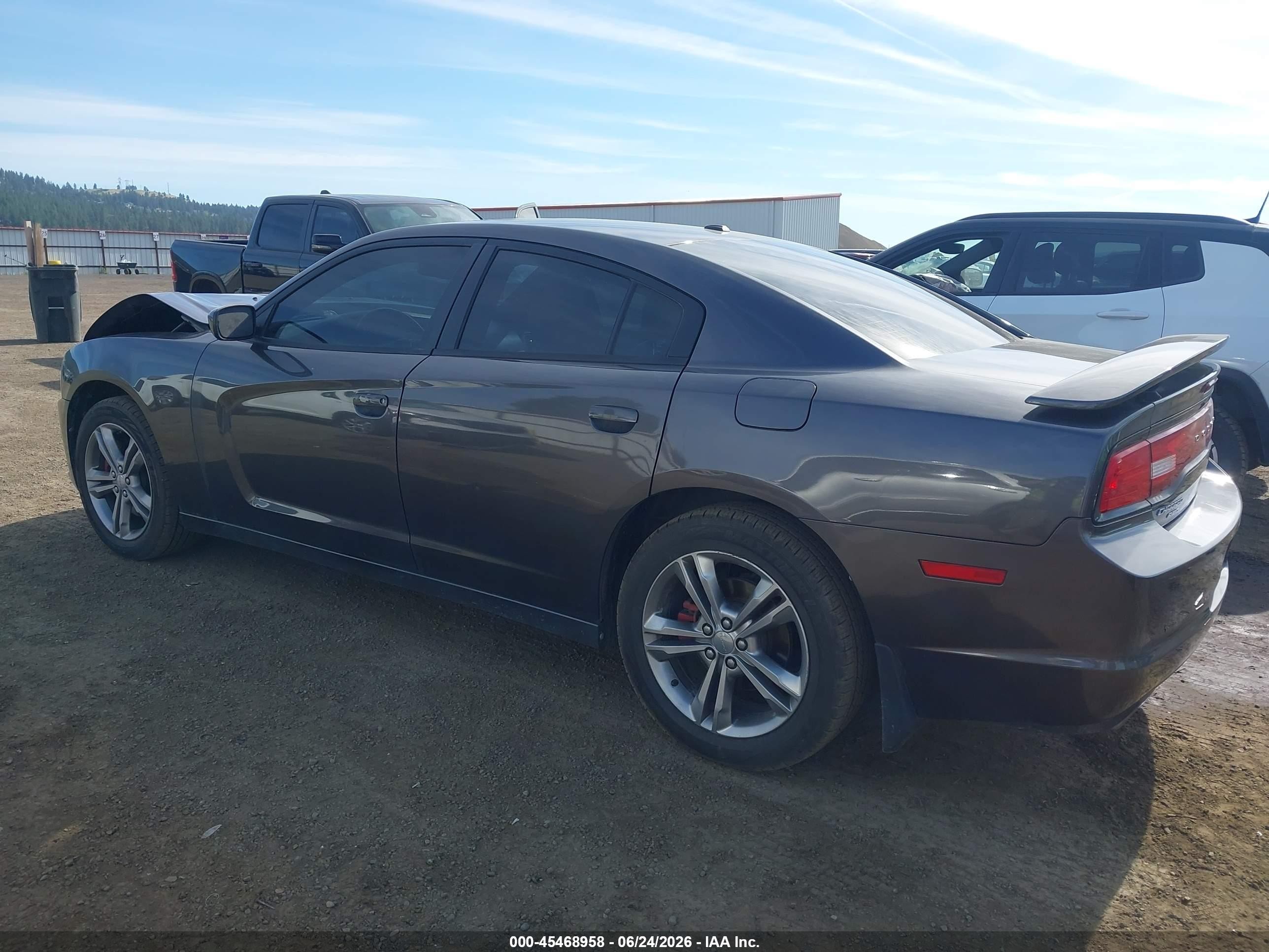 2013 Dodge Charger Sxt Plus Серый vin: 2C3CDXJG1DH564249