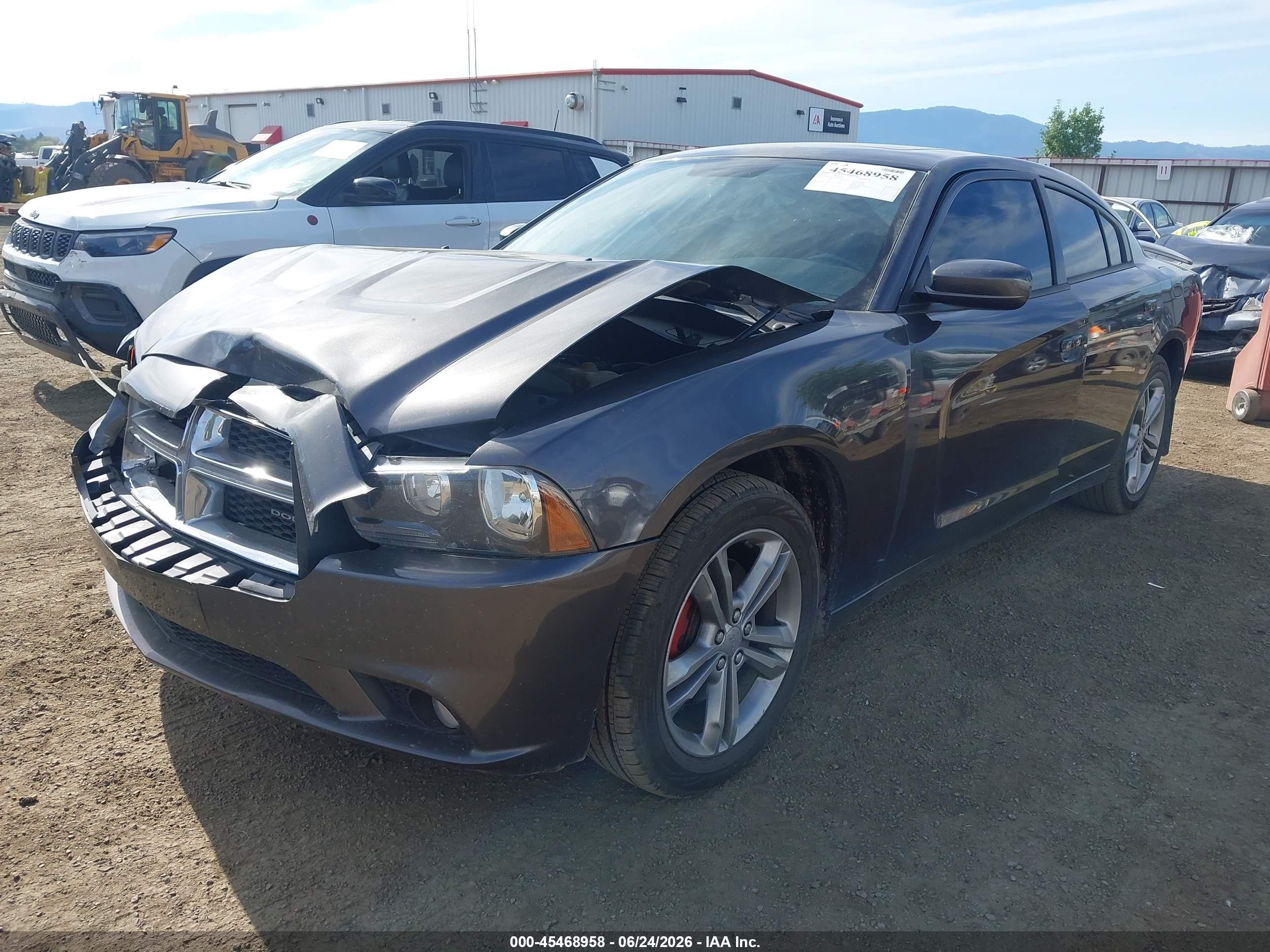 2013 Dodge Charger Sxt Plus Серый vin: 2C3CDXJG1DH564249