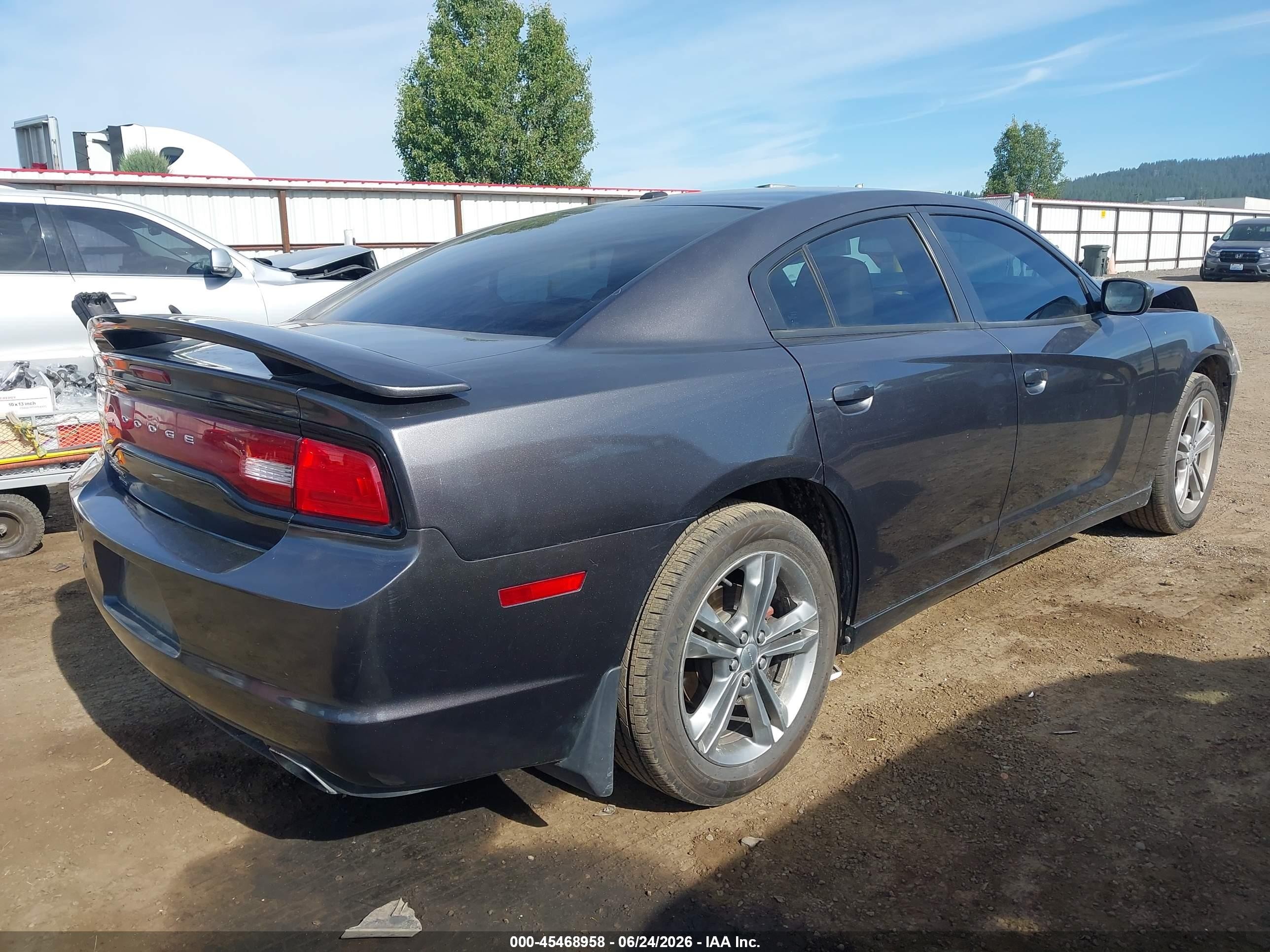 2013 Dodge Charger Sxt Plus Серый vin: 2C3CDXJG1DH564249