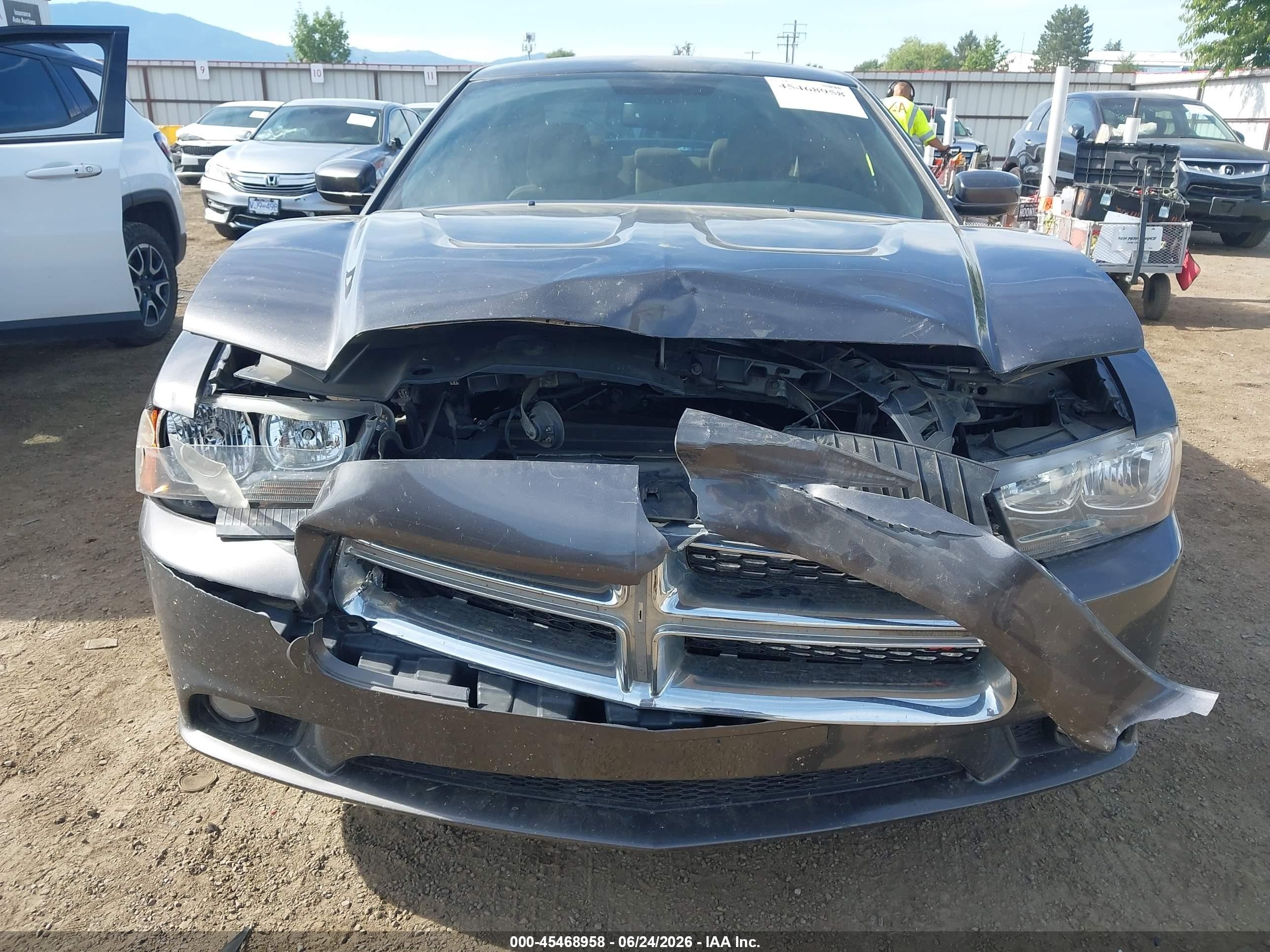 2013 Dodge Charger Sxt Plus Серый vin: 2C3CDXJG1DH564249