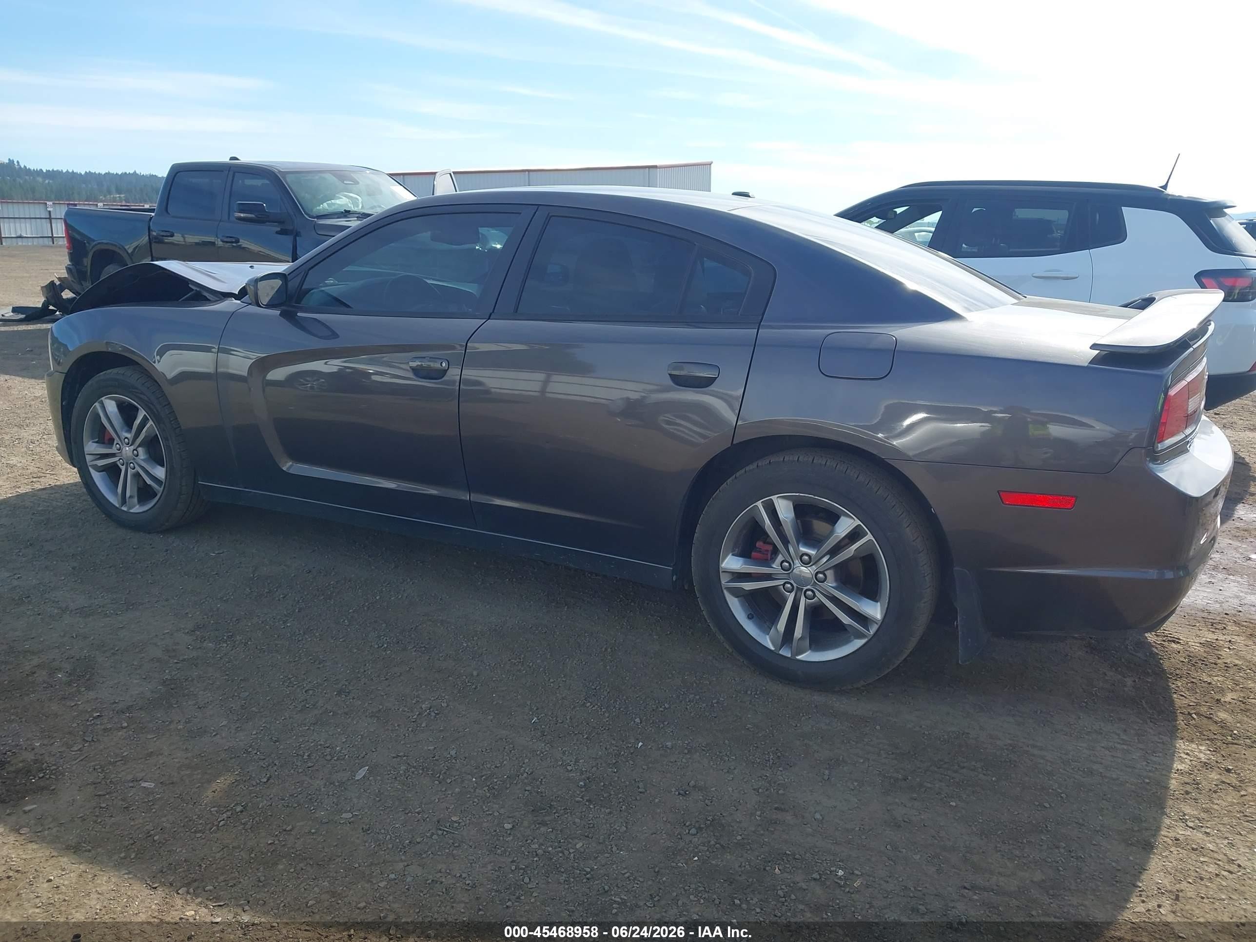 2013 Dodge Charger Sxt Plus Серый vin: 2C3CDXJG1DH564249