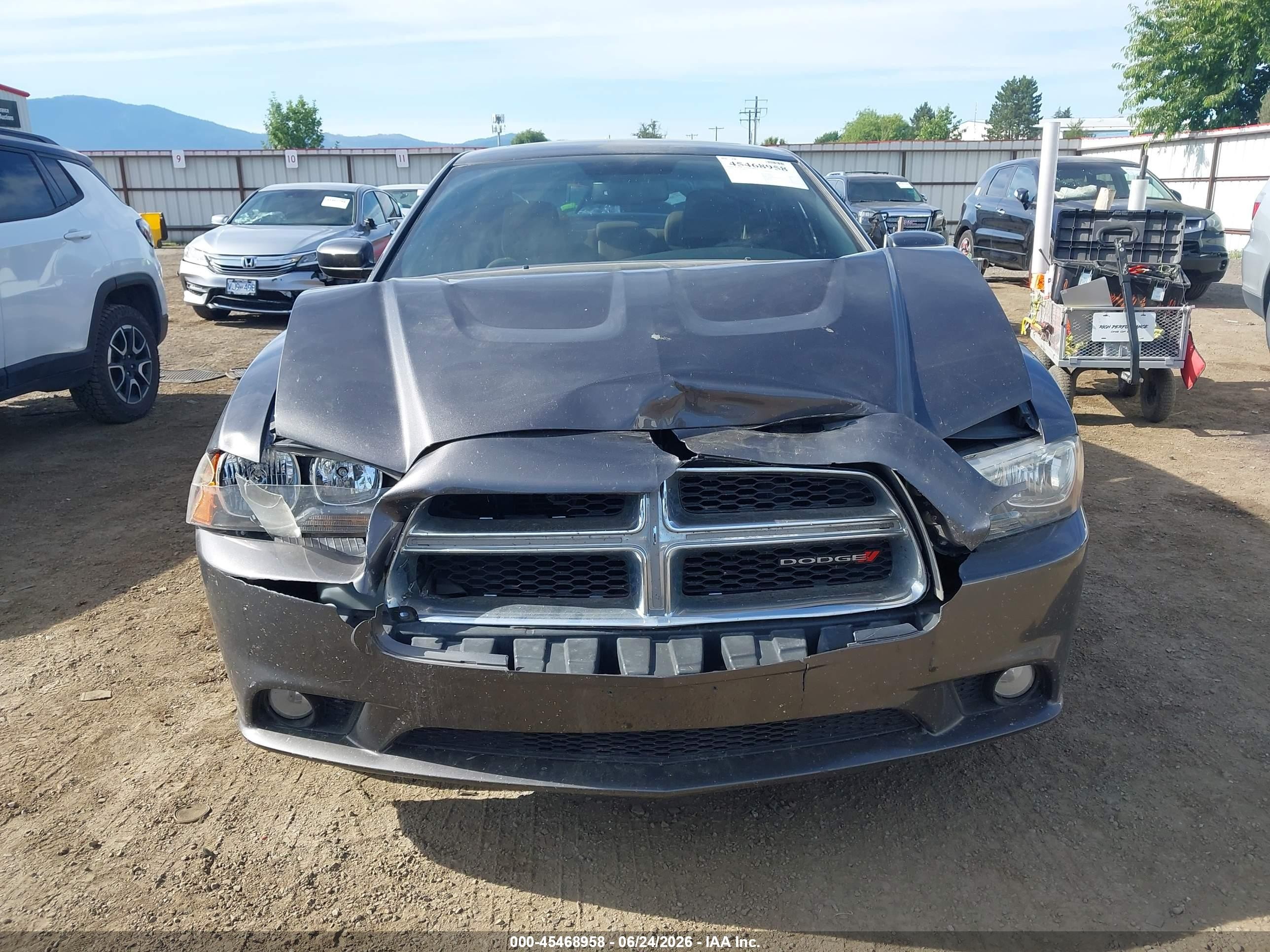 2013 Dodge Charger Sxt Plus Серый vin: 2C3CDXJG1DH564249