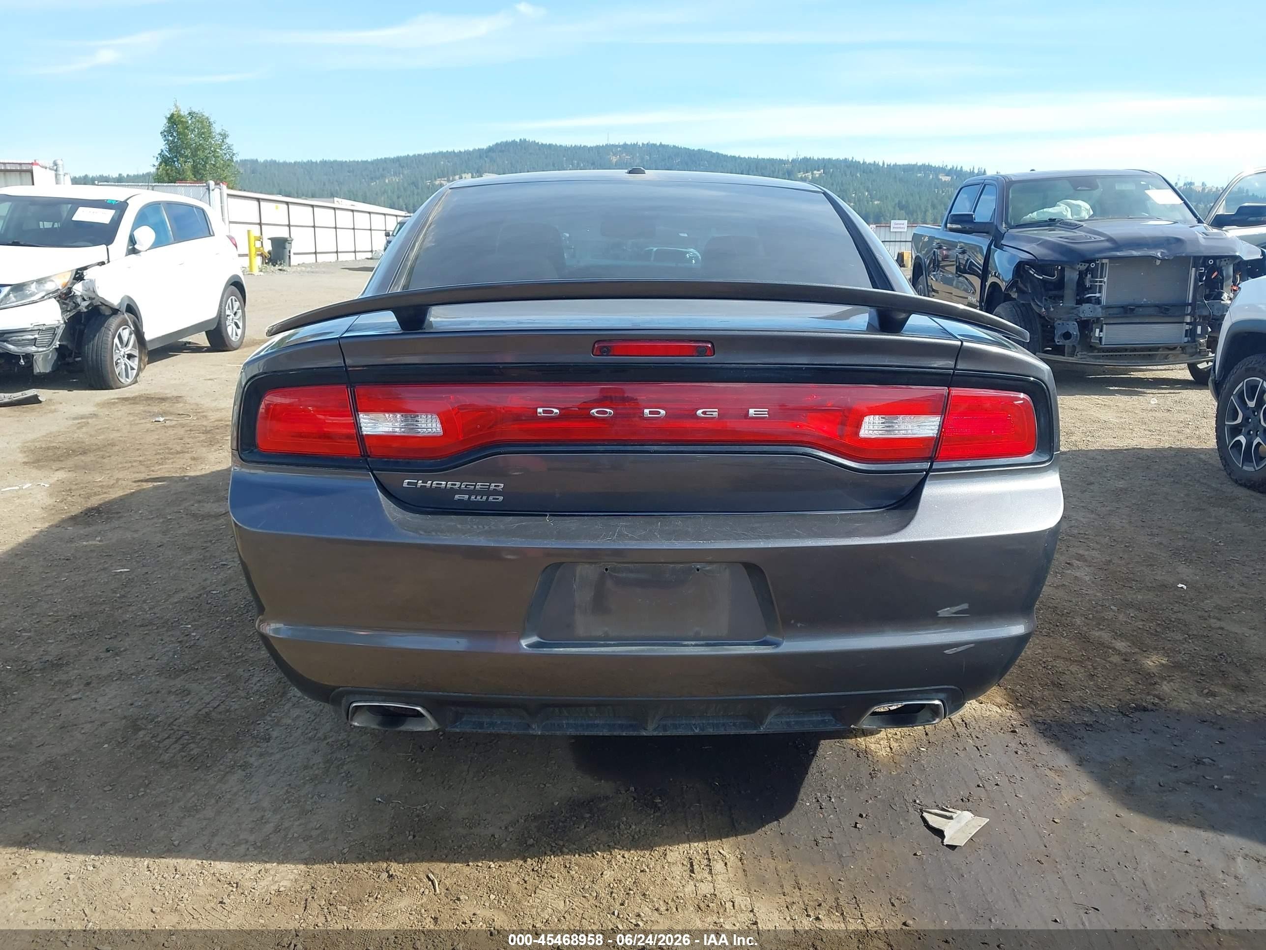 2013 Dodge Charger Sxt Plus Серый vin: 2C3CDXJG1DH564249