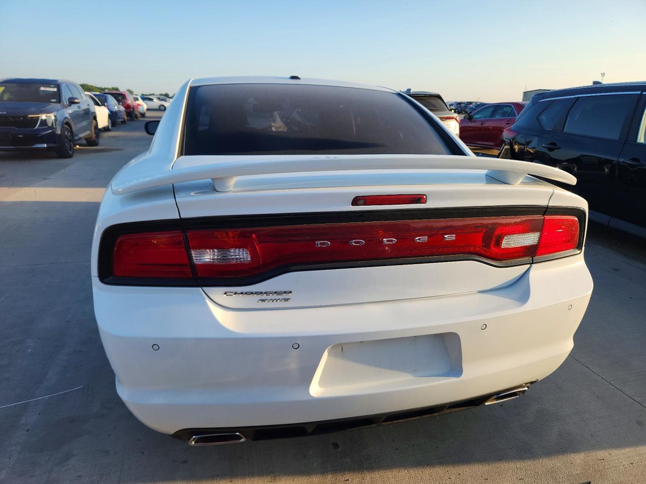 2013 Dodge Charger Sxt White vin: 2C3CDXJG1DH687338