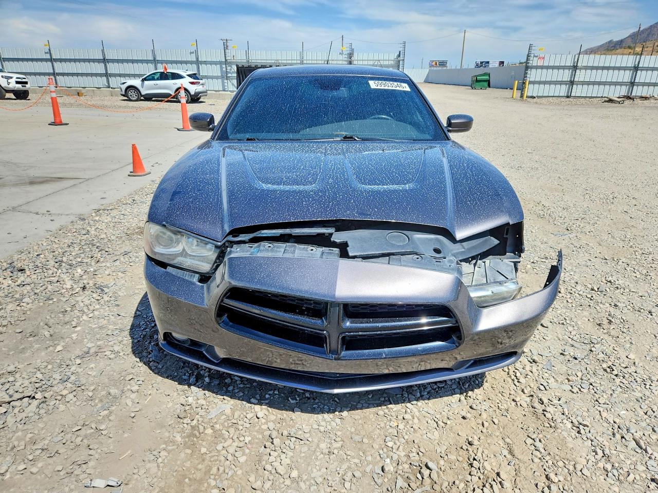 2014 Dodge Charger Sxt Gray vin: 2C3CDXJG1EH255057