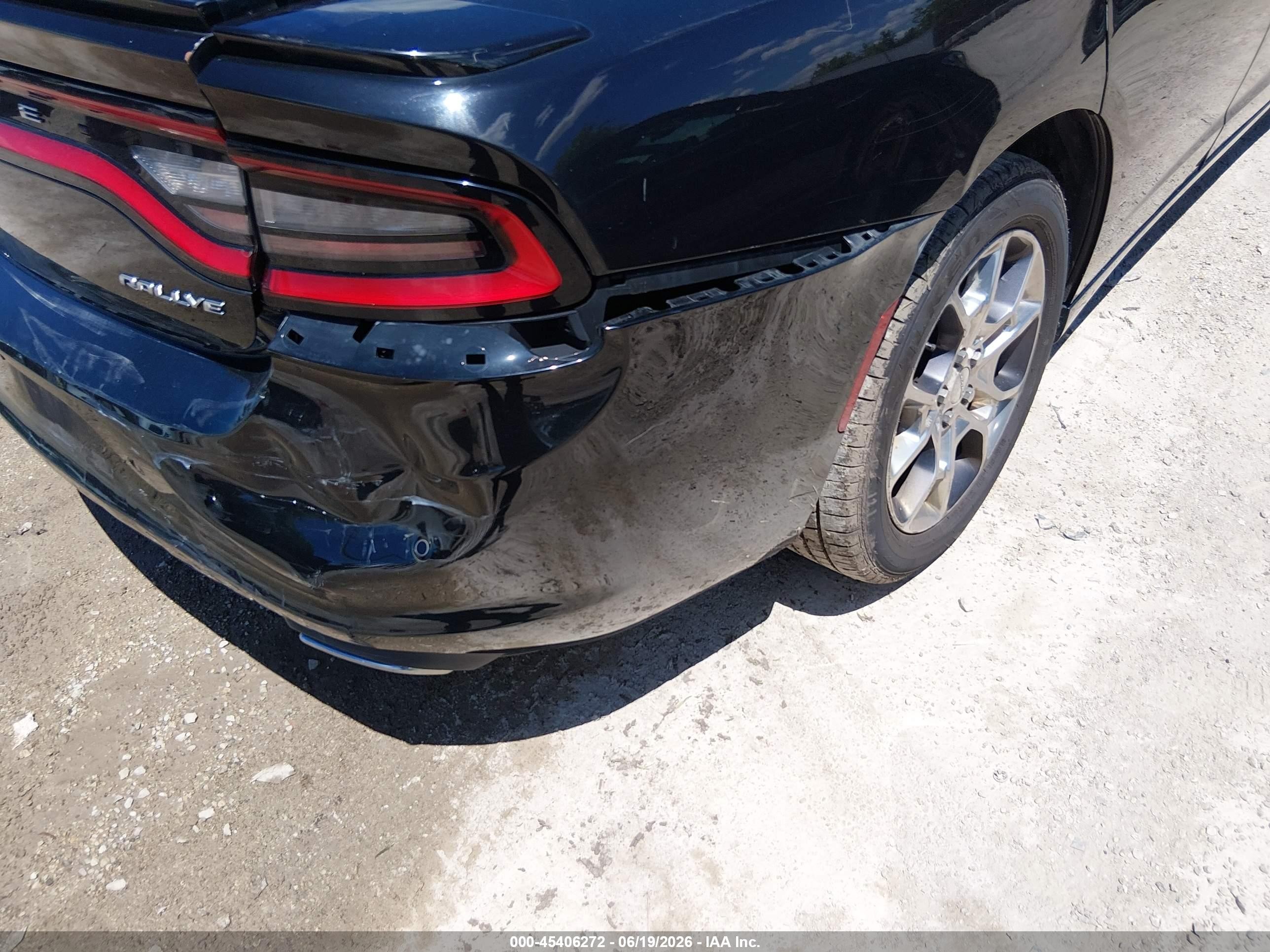 2015 Dodge Charger Sxt Black vin: 2C3CDXJG1FH875666