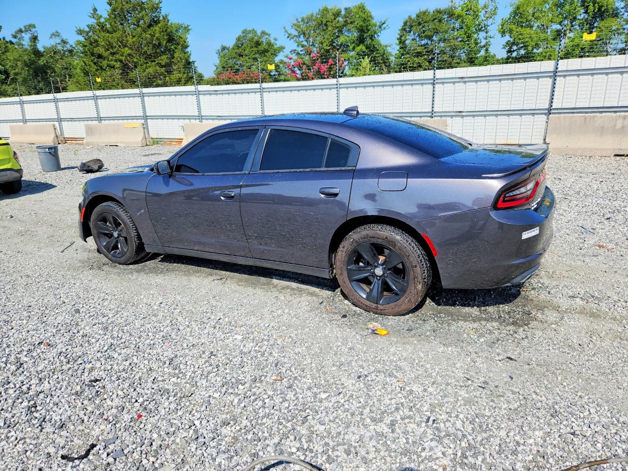 2015 Dodge Charger Sxt Gray vin: 2C3CDXJG1FH884352