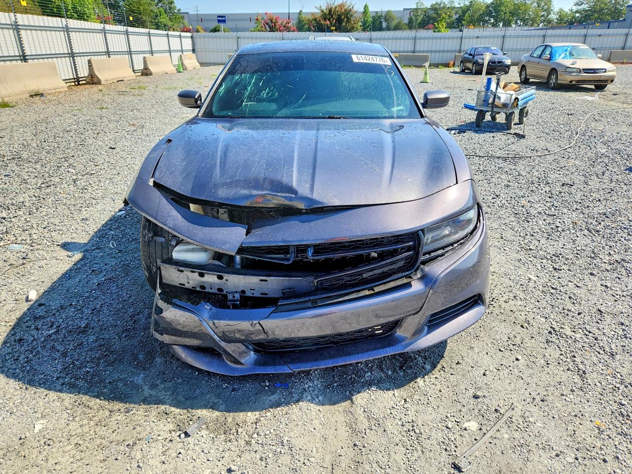 2015 Dodge Charger Sxt Gray vin: 2C3CDXJG1FH884352