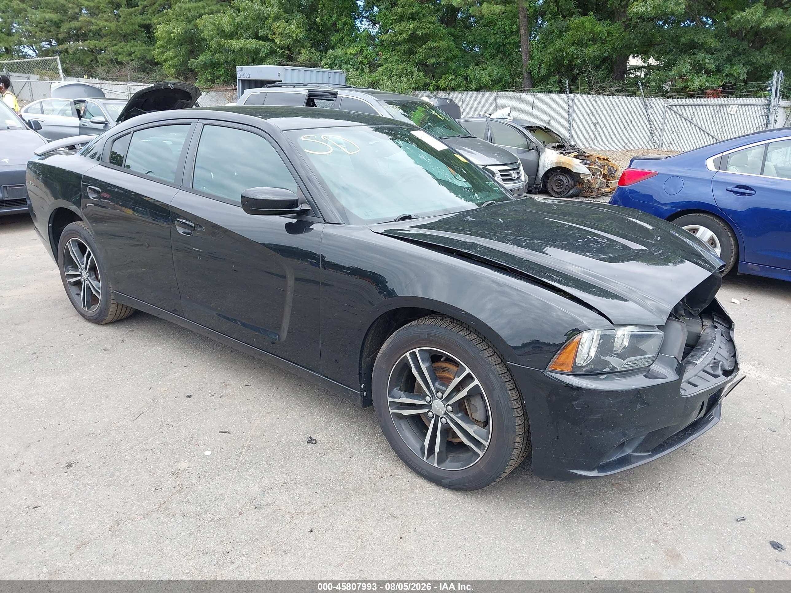 2014 Dodge Charger Sxt Черный vin: 2C3CDXJG2EH178473