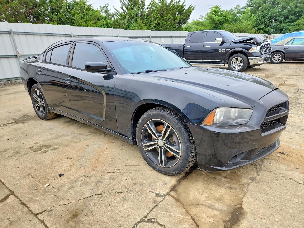 2014 Dodge Charger Sxt Black vin: 2C3CDXJG2EH224173