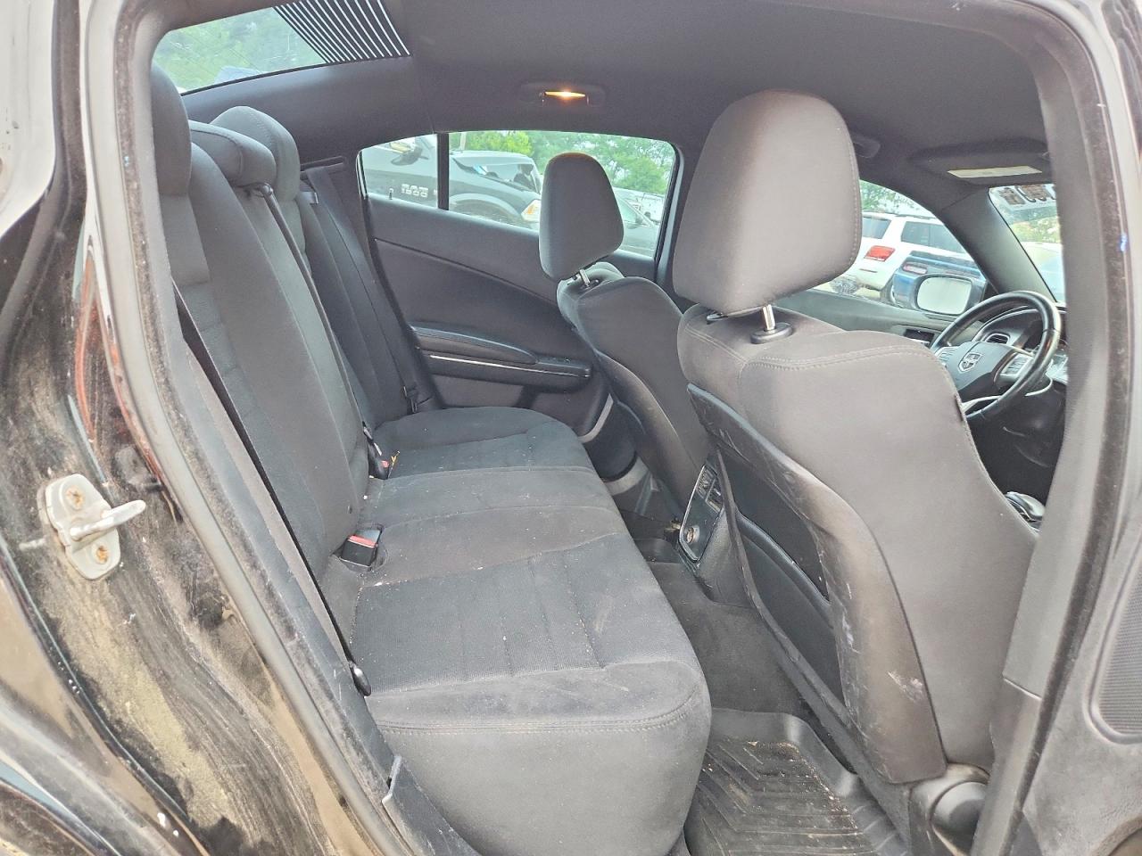 2014 Dodge Charger Sxt Black vin: 2C3CDXJG2EH224173