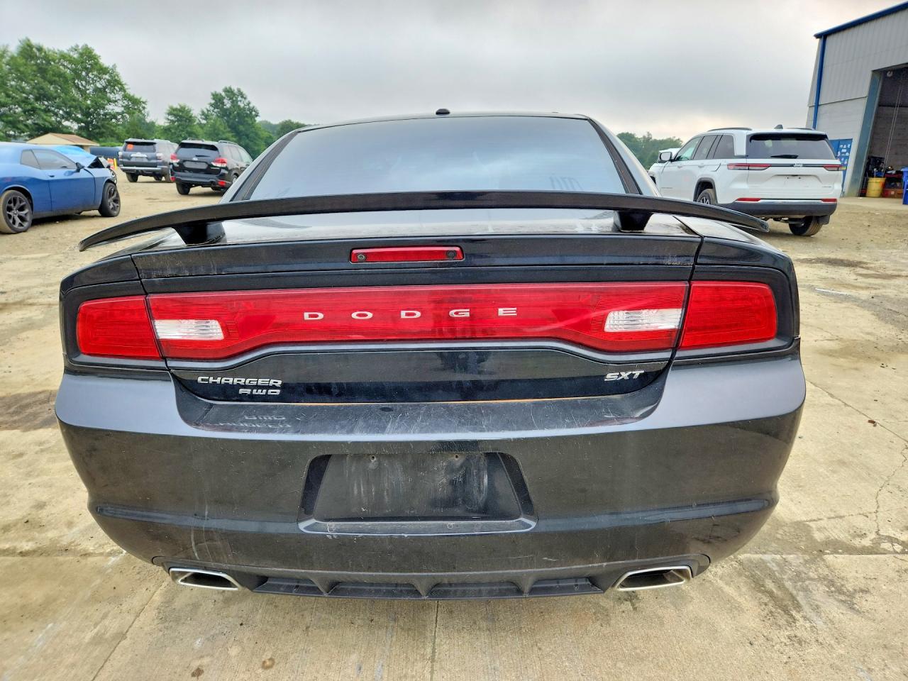 2014 Dodge Charger Sxt Black vin: 2C3CDXJG2EH224173