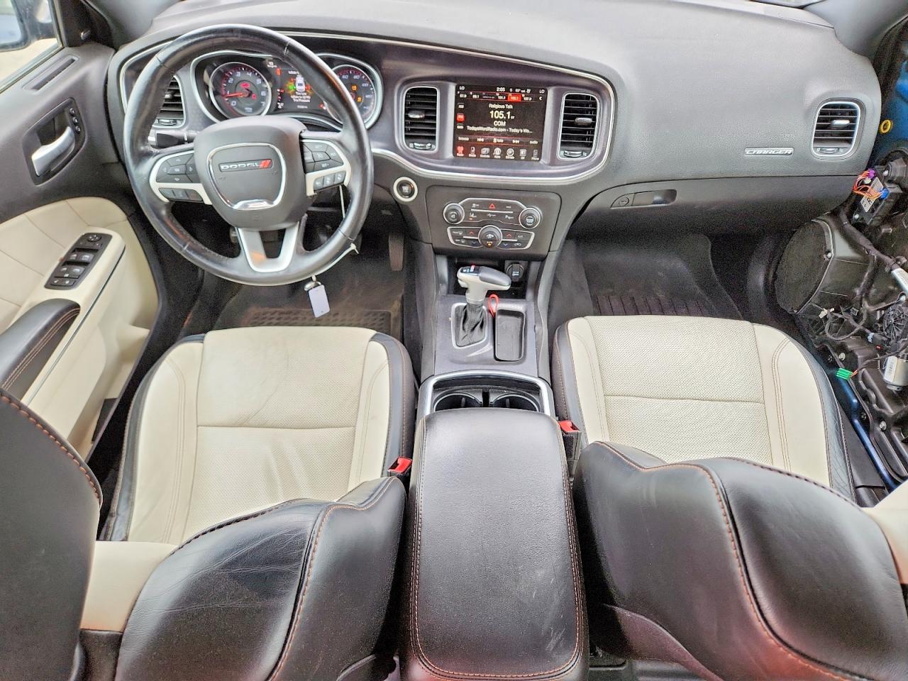 2015 Dodge Charger Sxt Blue vin: 2C3CDXJG2FH875532