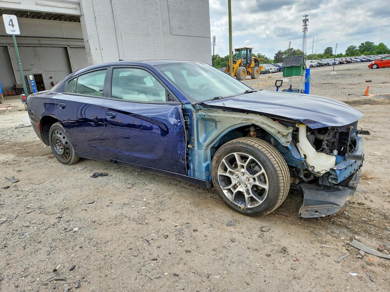 2015 Dodge Charger Sxt Blue vin: 2C3CDXJG2FH875532