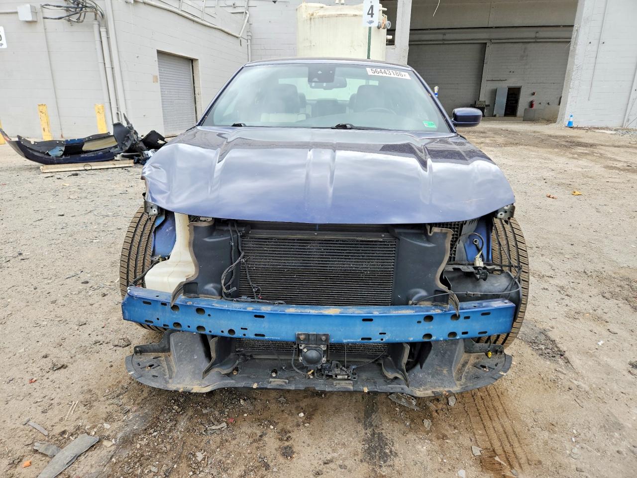2015 Dodge Charger Sxt Blue vin: 2C3CDXJG2FH875532