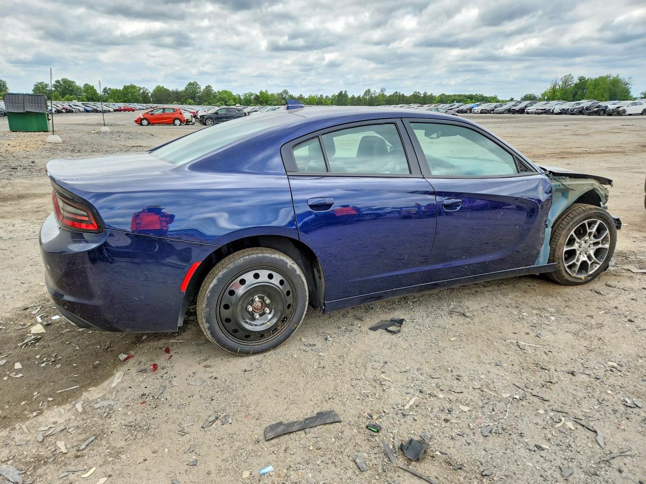 2015 Dodge Charger Sxt Blue vin: 2C3CDXJG2FH875532