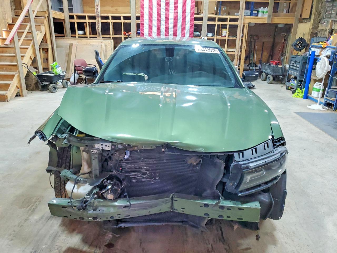 2019 Dodge Charger Sxt Green vin: 2C3CDXJG2KH743283