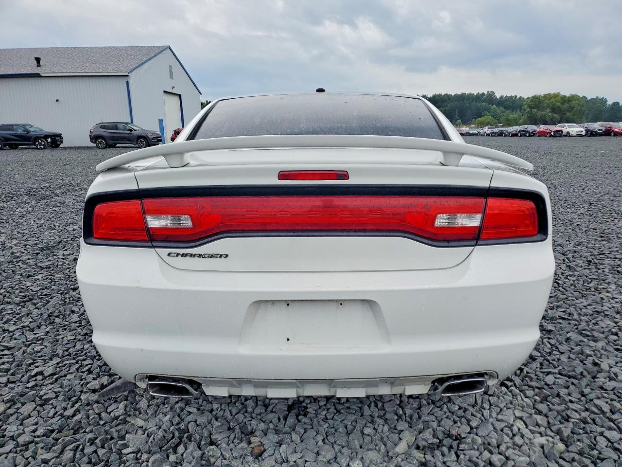 2013 Dodge Charger Sxt White vin: 2C3CDXJG3DH538591
