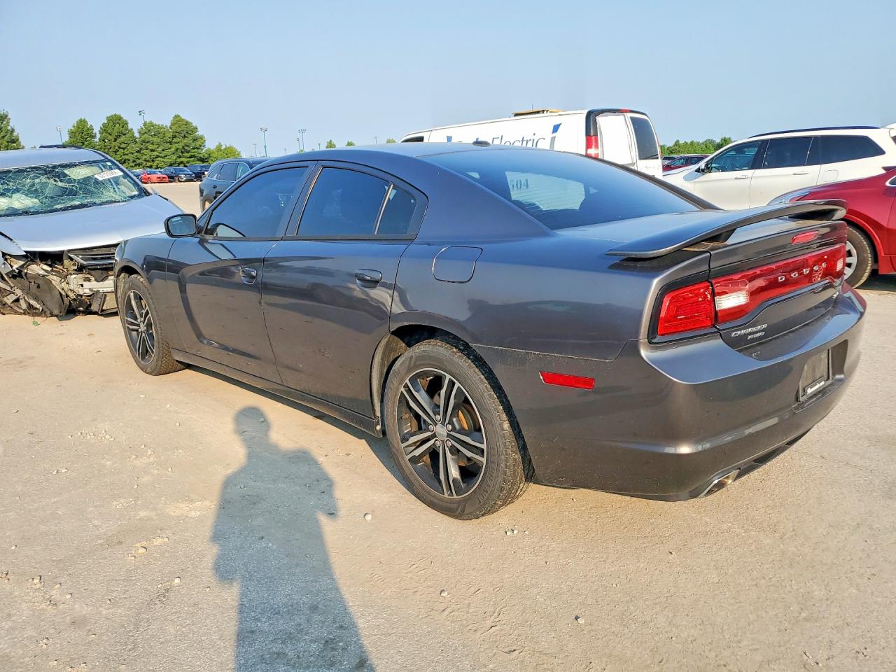 2014 Dodge Charger Sxt Угольный vin: 2C3CDXJG3EH272250