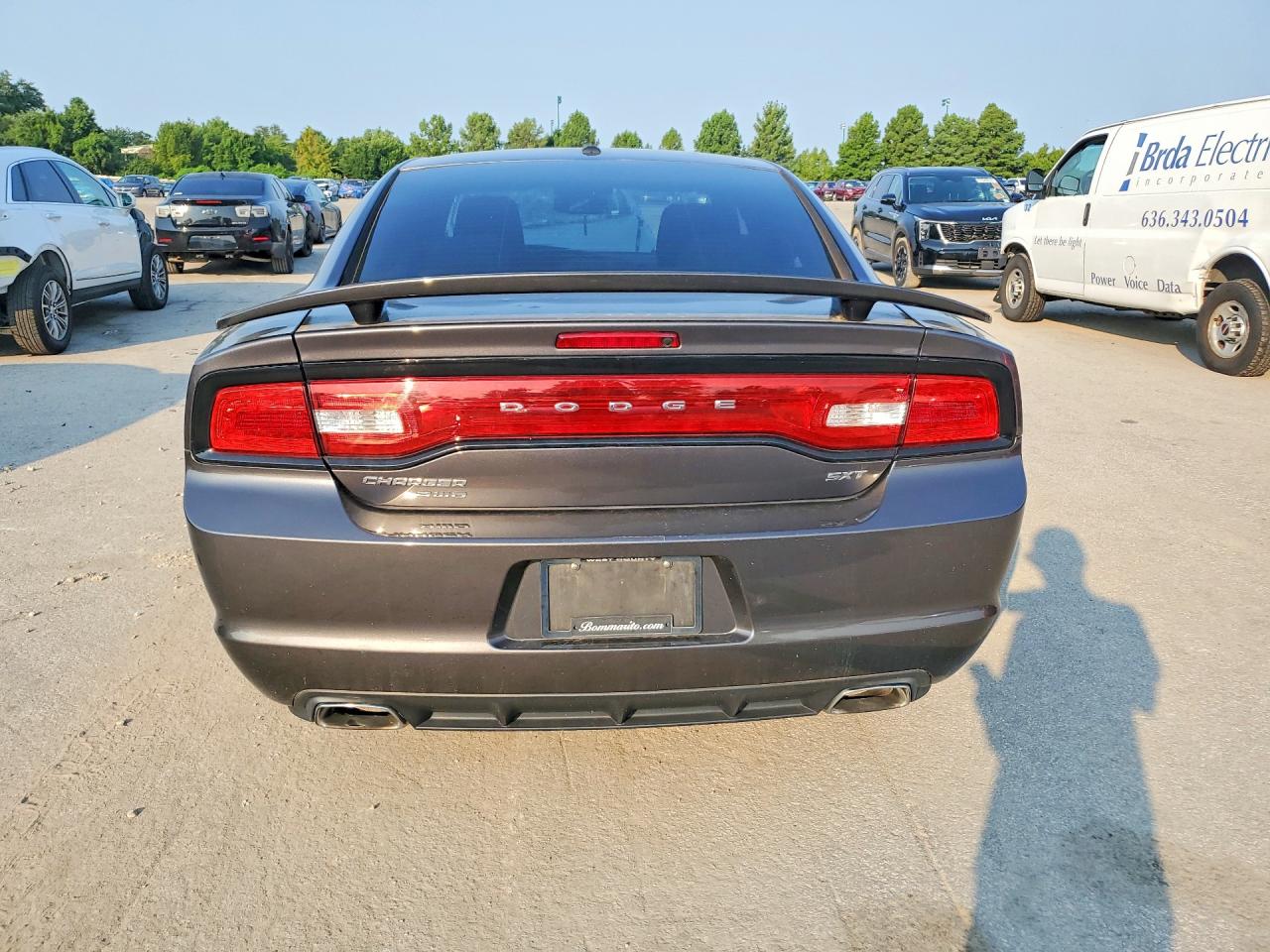 2014 Dodge Charger Sxt Угольный vin: 2C3CDXJG3EH272250