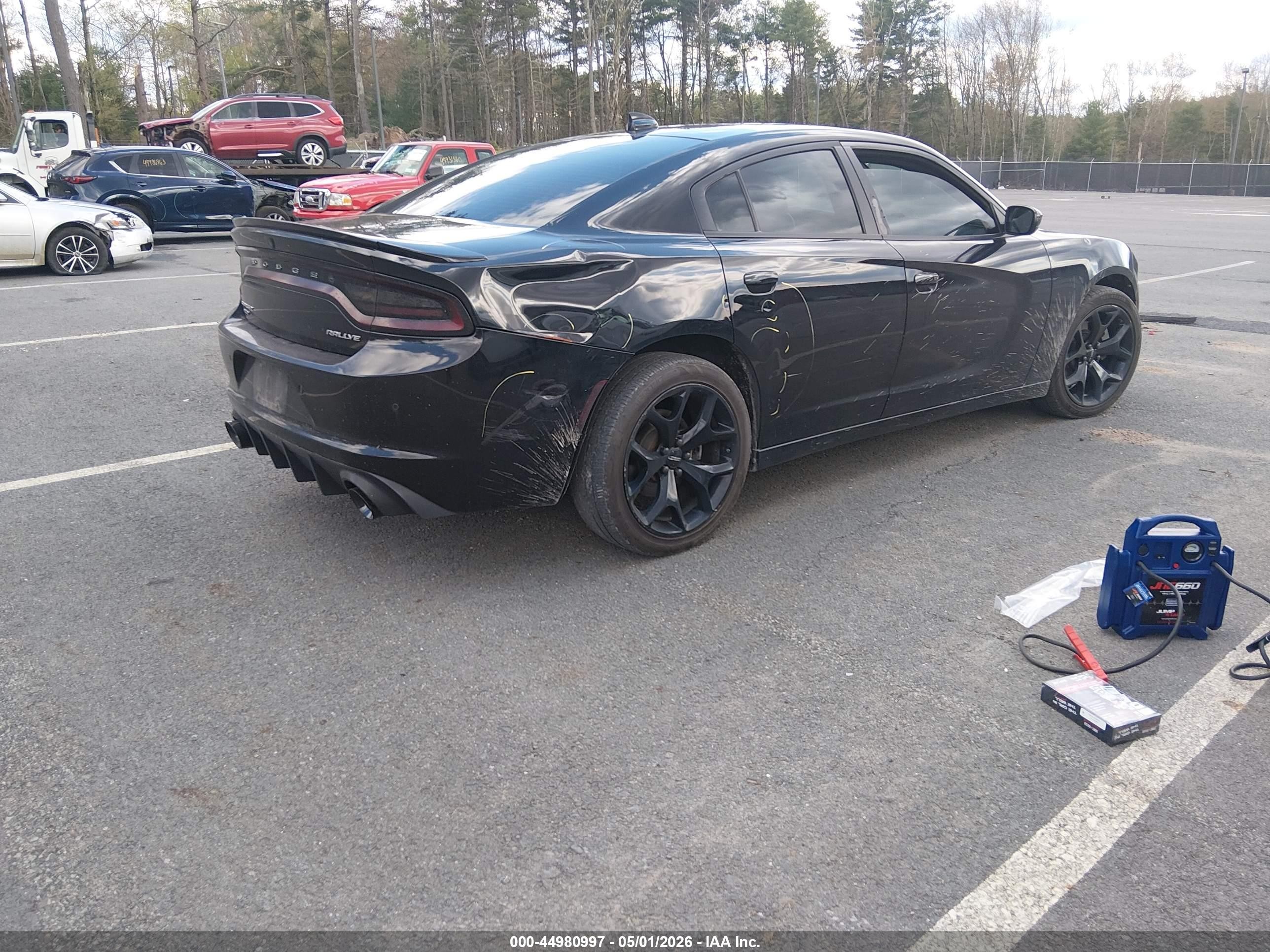 2015 Dodge Charger Sxt Black vin: 2C3CDXJG3FH828025