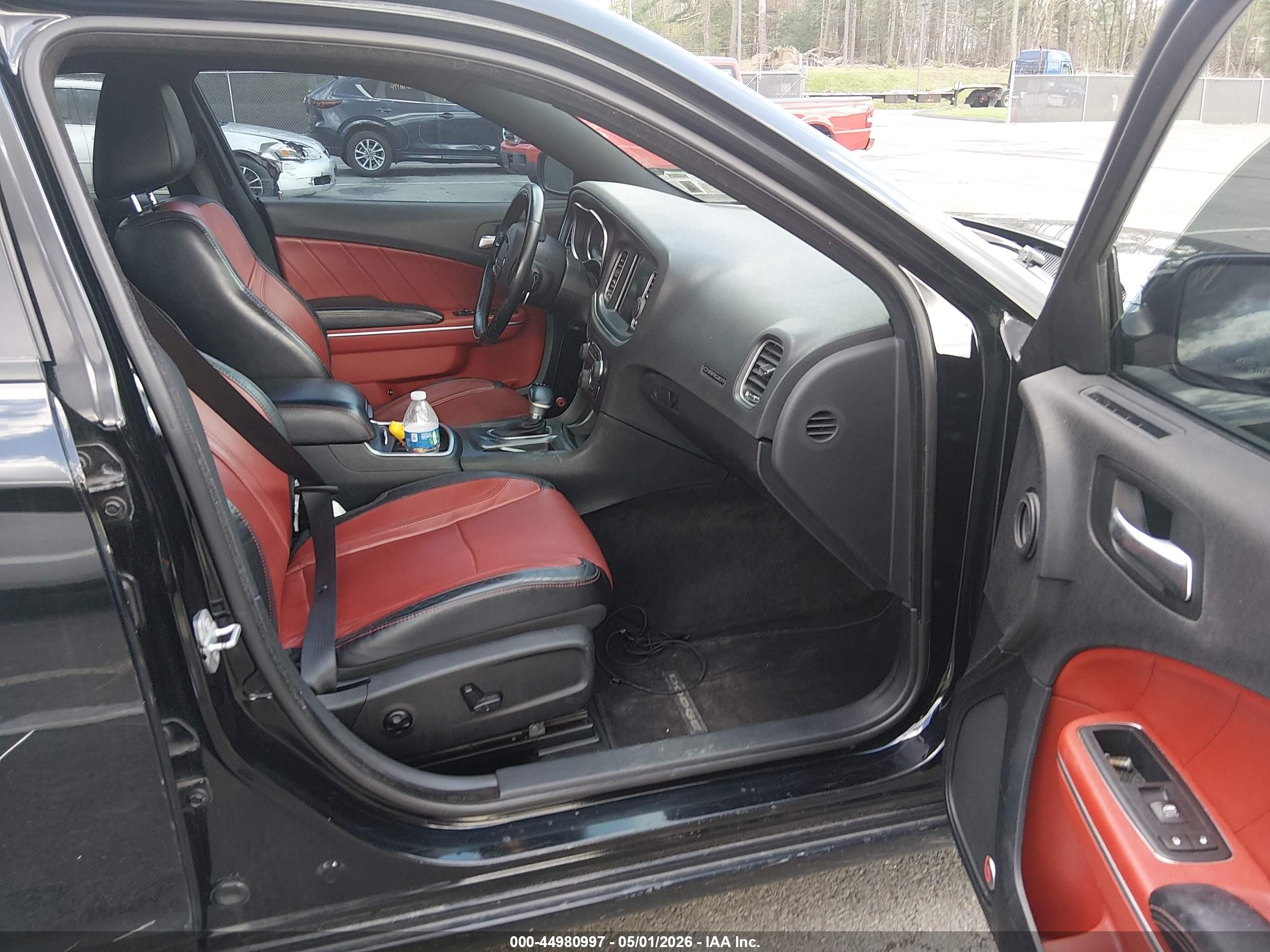 2015 Dodge Charger Sxt Black vin: 2C3CDXJG3FH828025