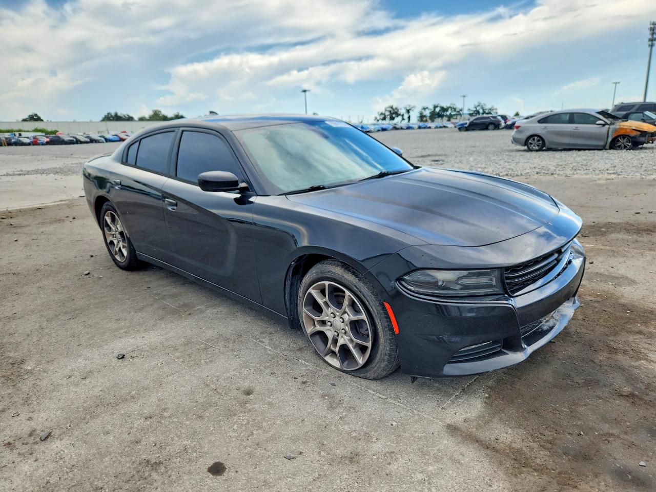 2015 Dodge Charger Sxt Black vin: 2C3CDXJG3FH920350