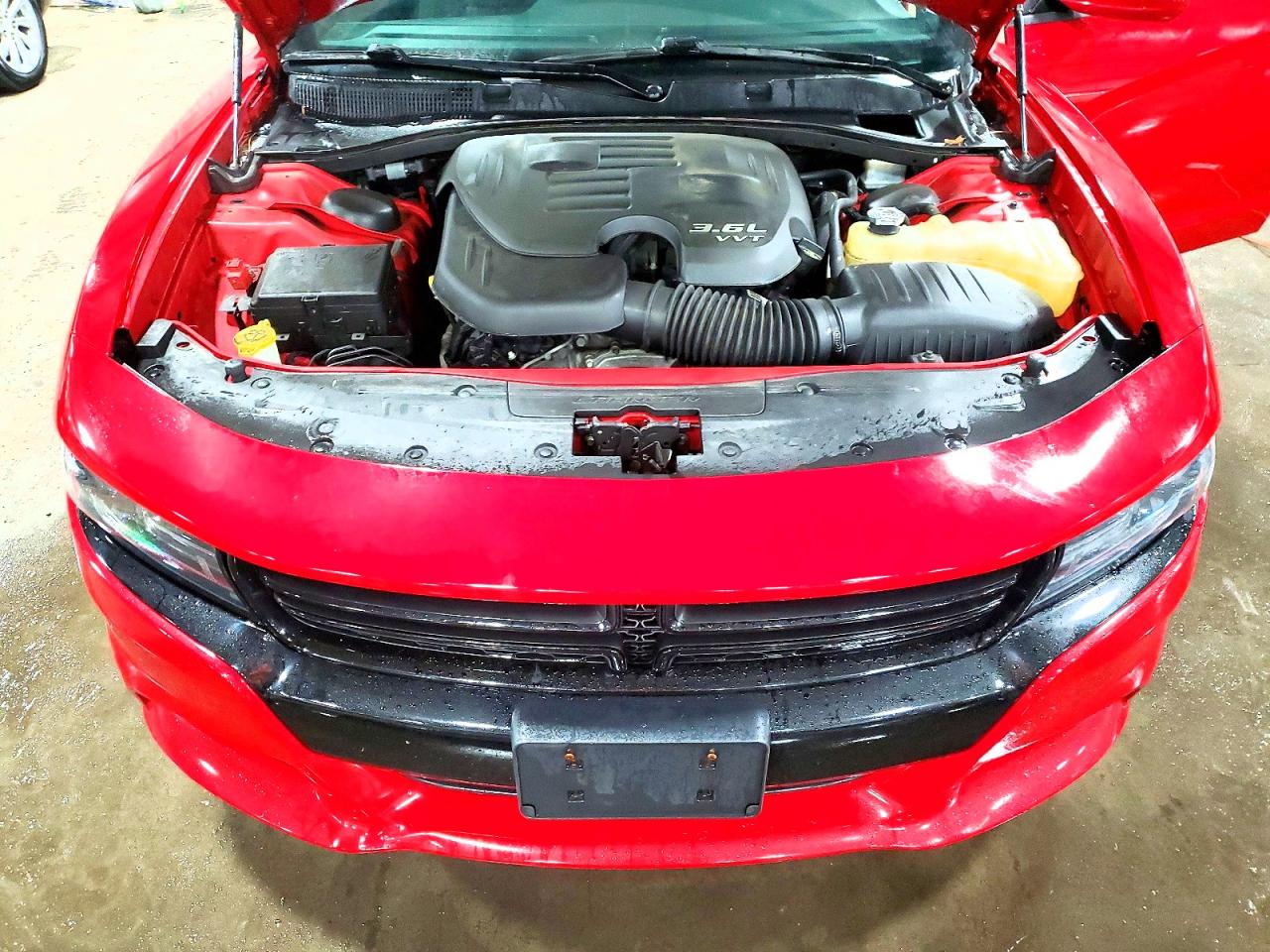 2016 Dodge Charger Sxt Red vin: 2C3CDXJG3GH286619