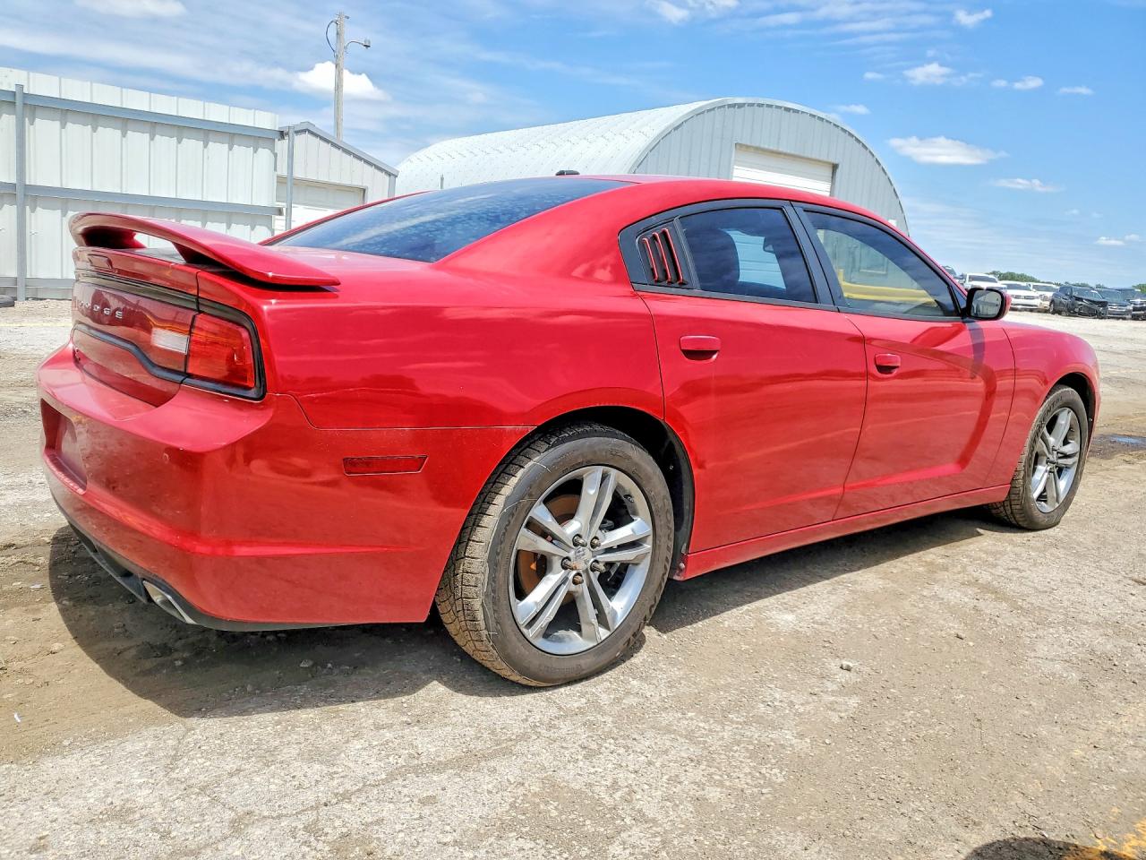 2012 Dodge Charger Sxt Red vin: 2C3CDXJG4CH183669