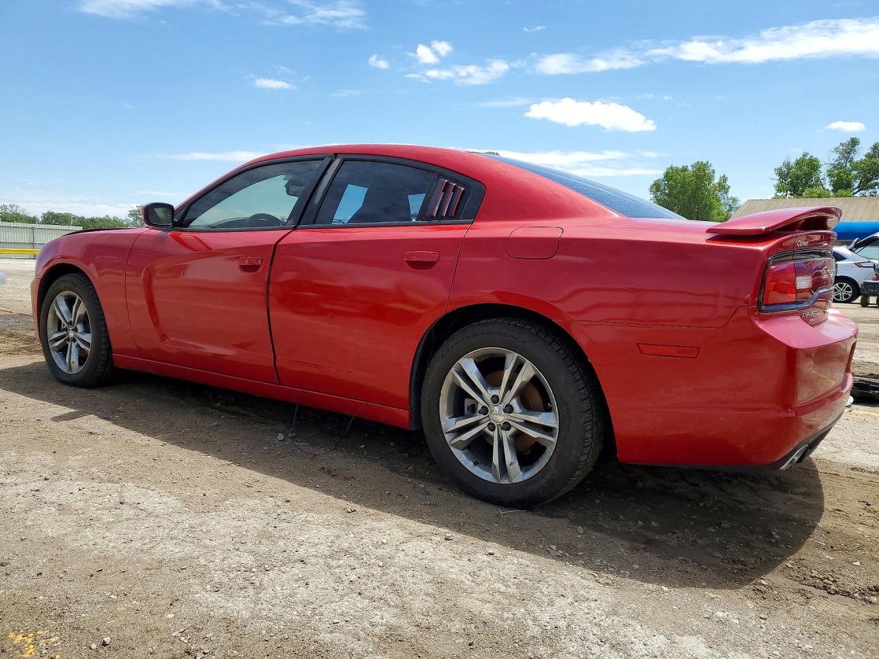 2012 Dodge Charger Sxt Red vin: 2C3CDXJG4CH183669