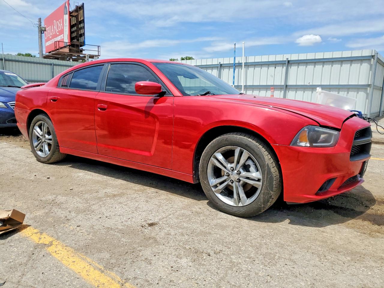 2012 Dodge Charger Sxt Red vin: 2C3CDXJG4CH183669