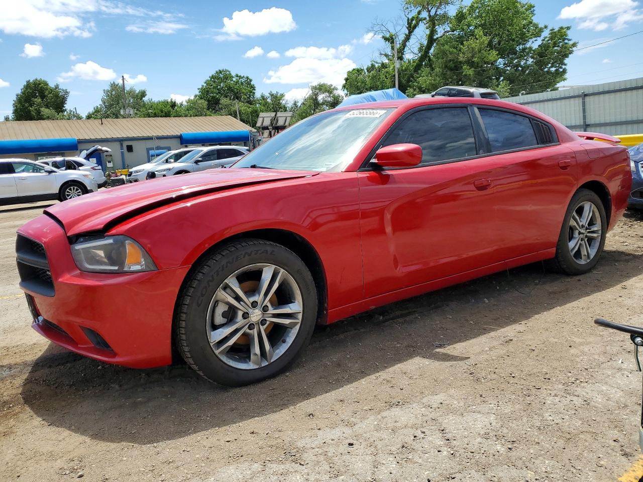 2012 Dodge Charger Sxt Red vin: 2C3CDXJG4CH183669