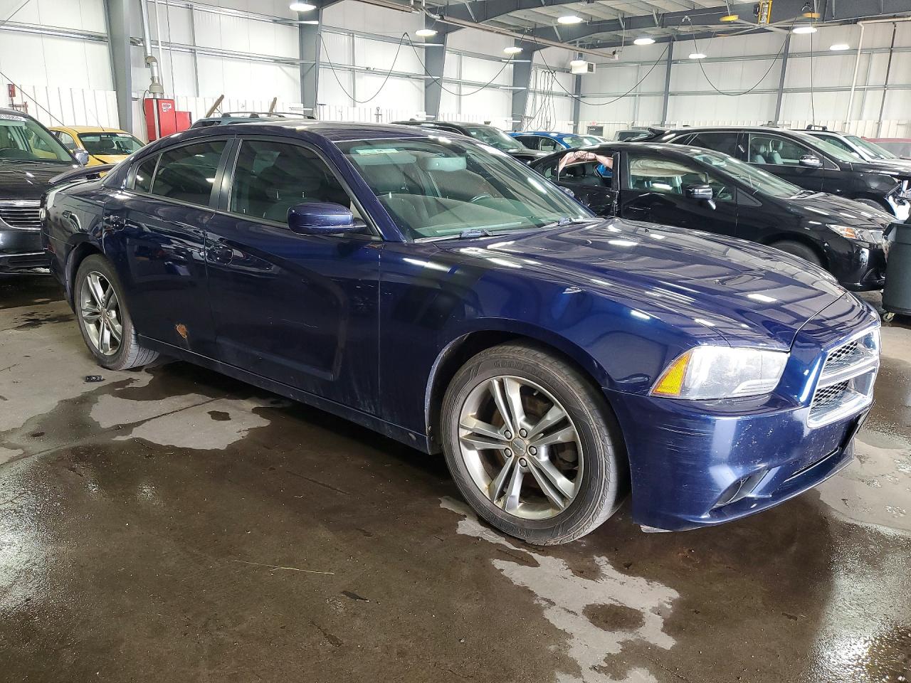 2013 Dodge Charger Sxt Blue vin: 2C3CDXJG4DH572071