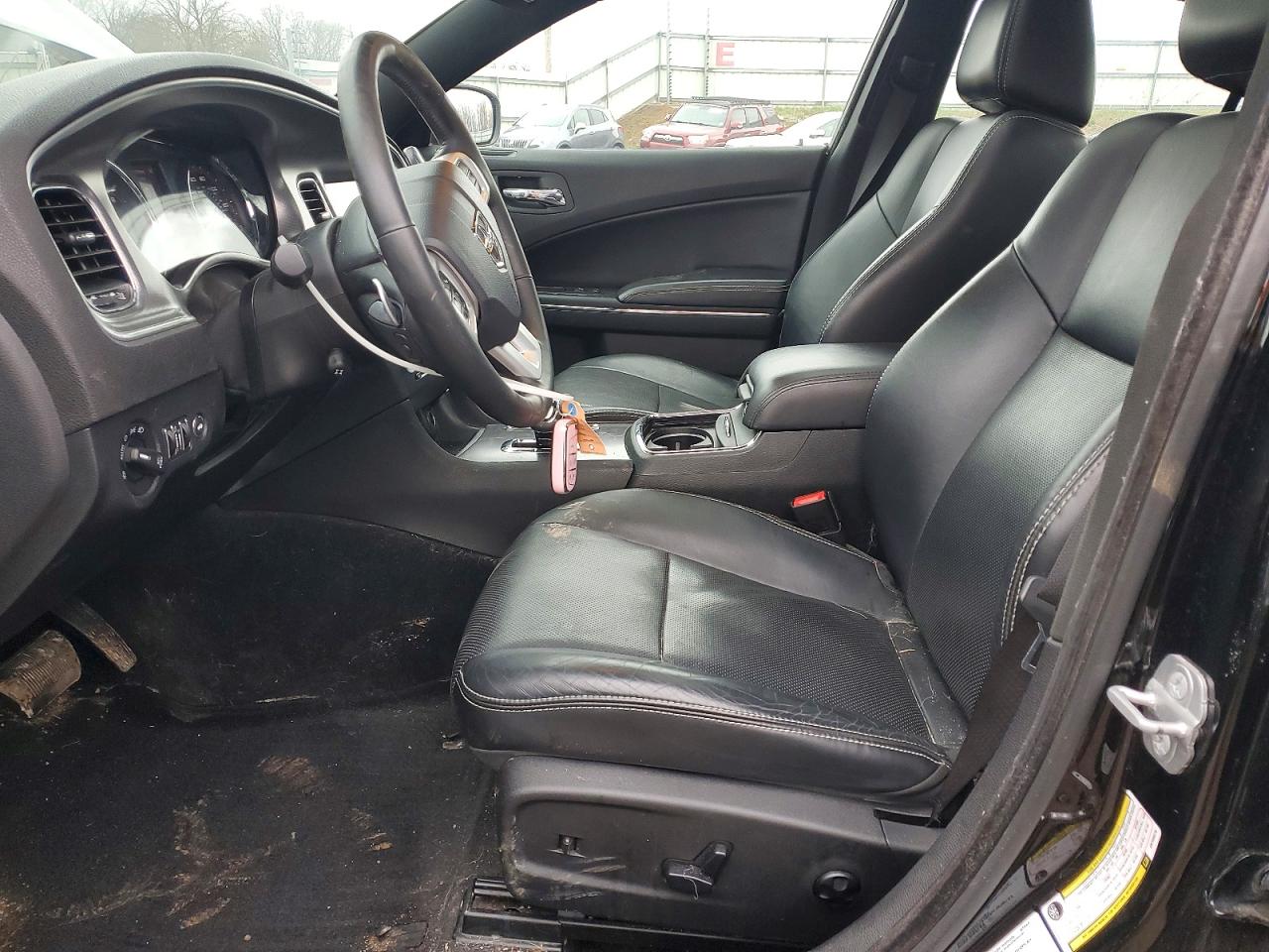 2014 Dodge Charger Sxt Black vin: 2C3CDXJG4EH199678